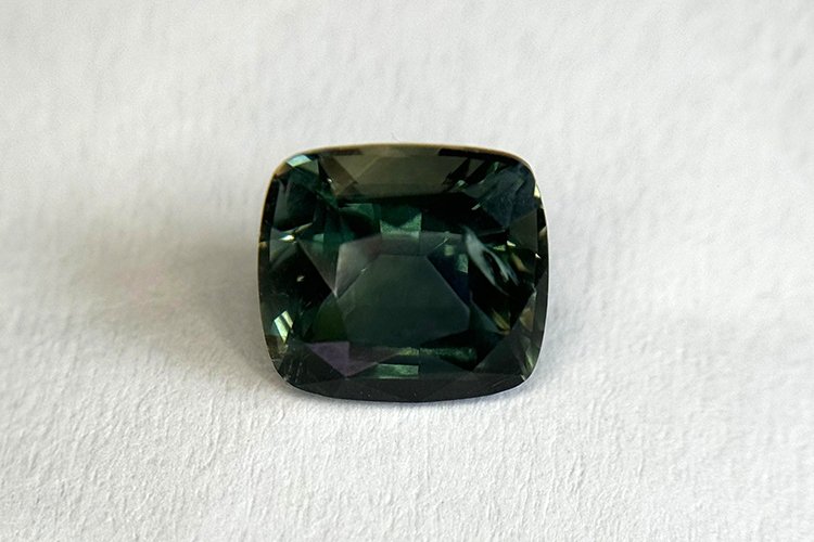 2.30ct Unheated Green Sapphire