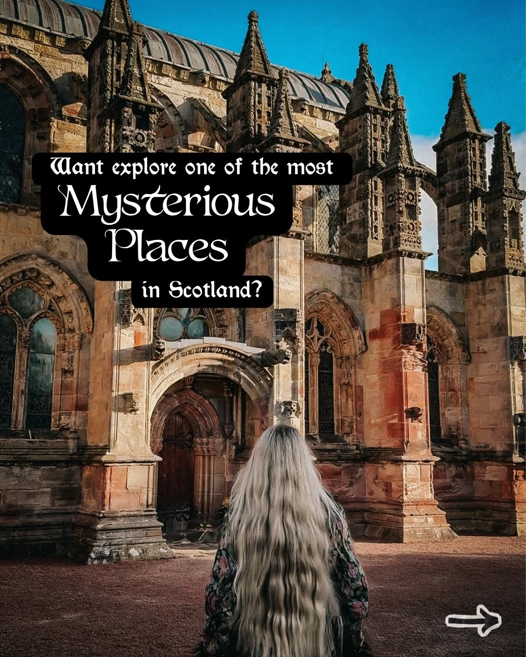 Posting about the incredible @rosslynchapel again because I was so amazed by it 🖤 I could spend hours in here looking at the carvings and learning about them. 

Taking photos is not allowed - I had special permission at the time.