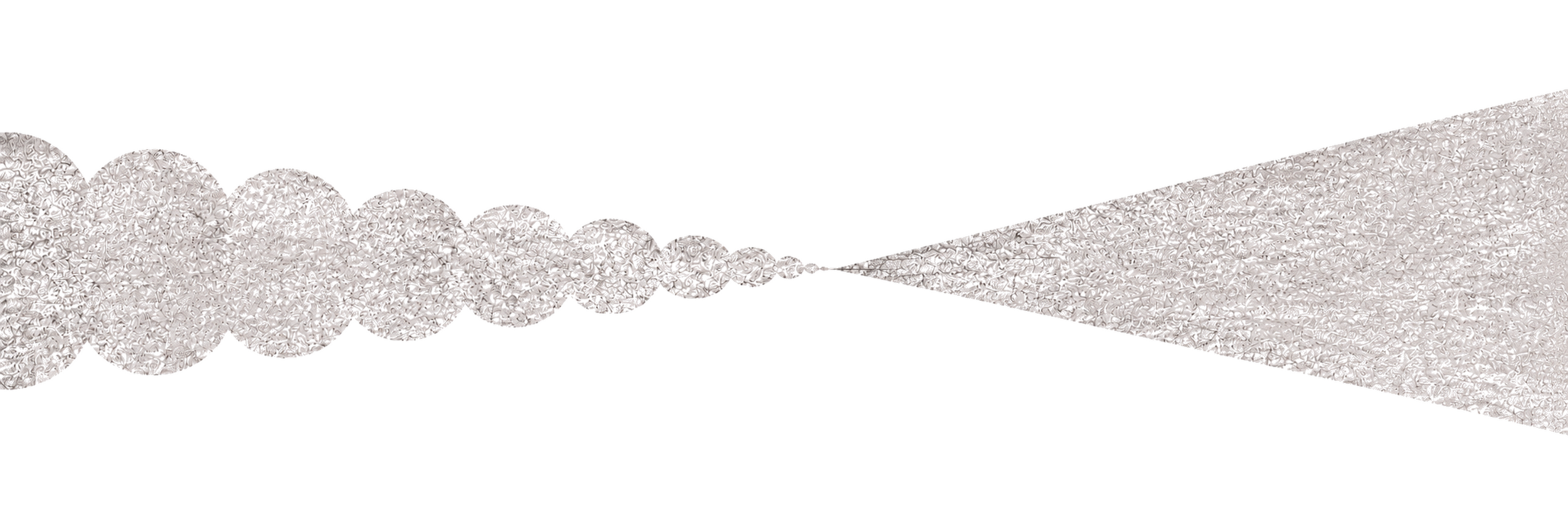 Illustration of a lens emitting a cone of light, representing focusing or projection.
