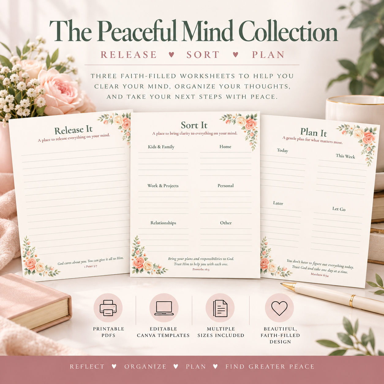 Peaceful Mind Worksheet Collection.png