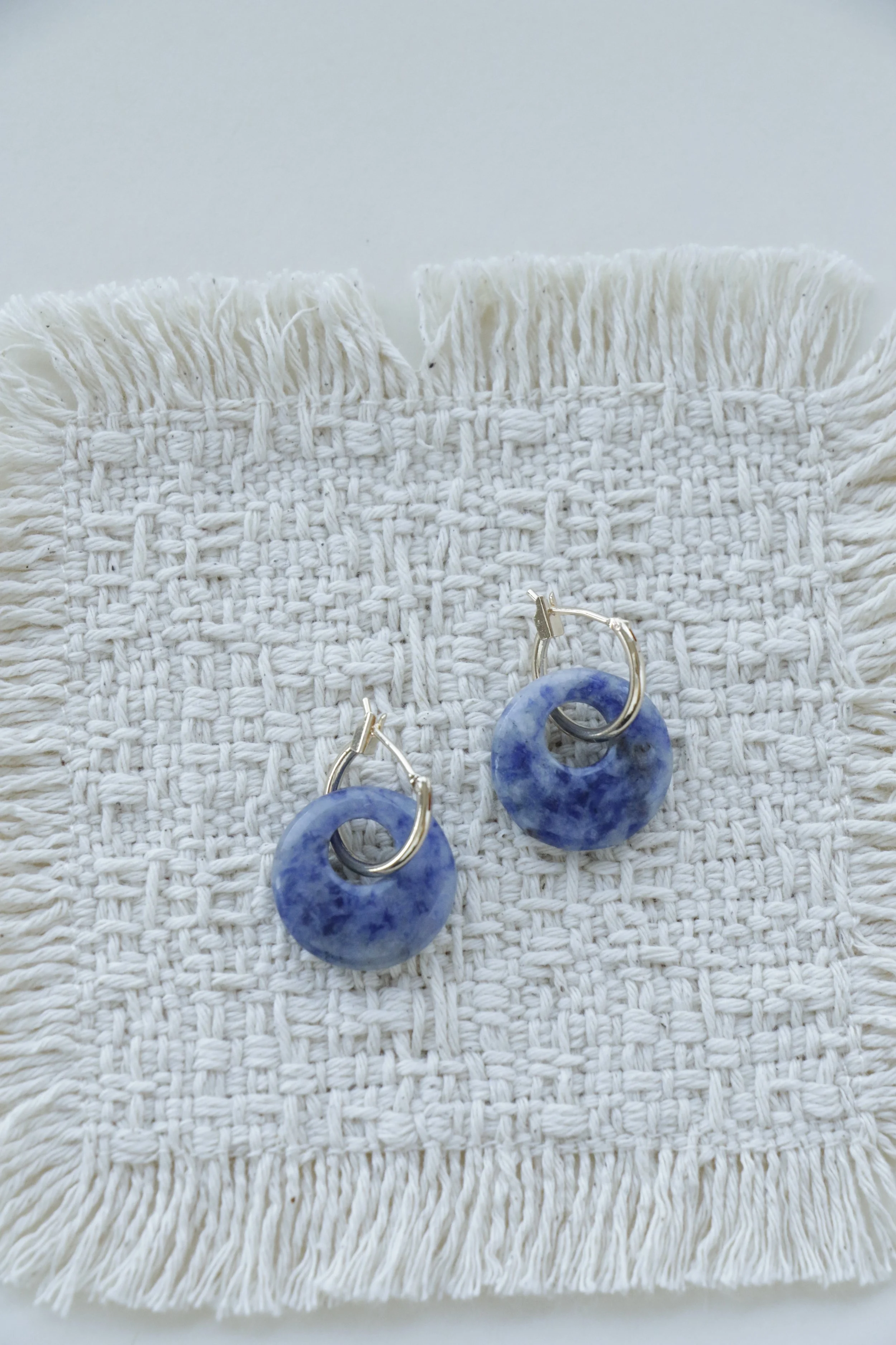 Friday Earring — Sodalite Stone