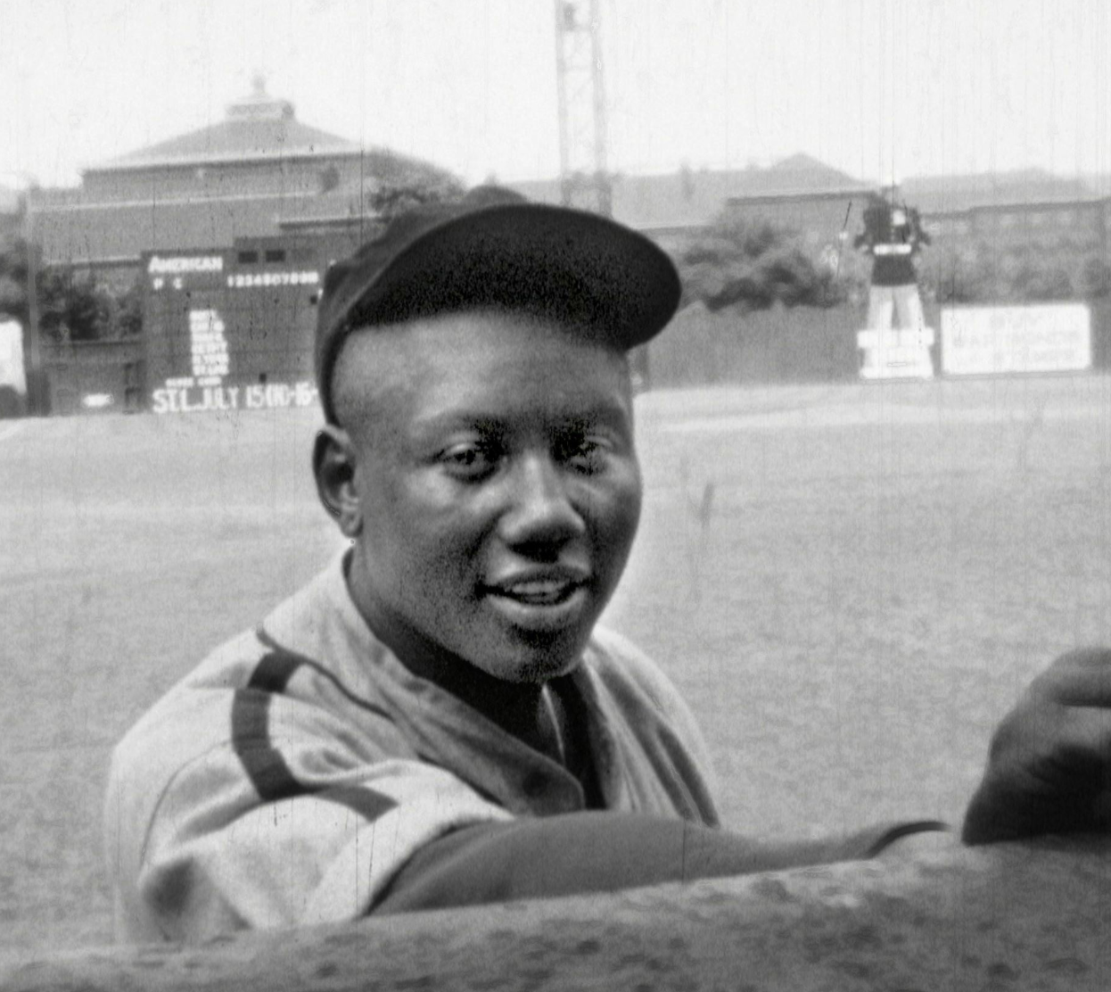 Josh Gibson at a Negro Leagues Field