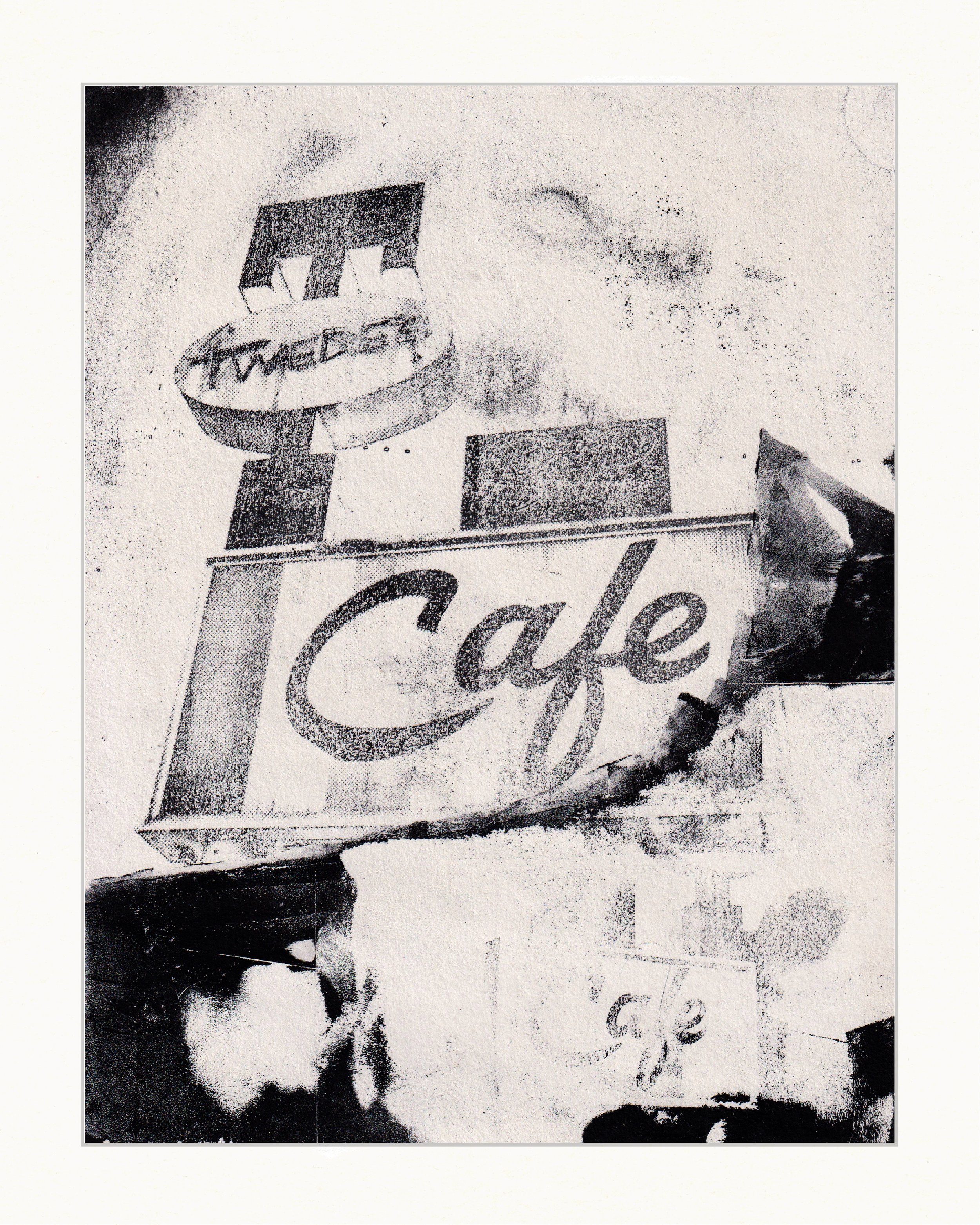 RR Diner Grunge - 1/1 Originial Artwork