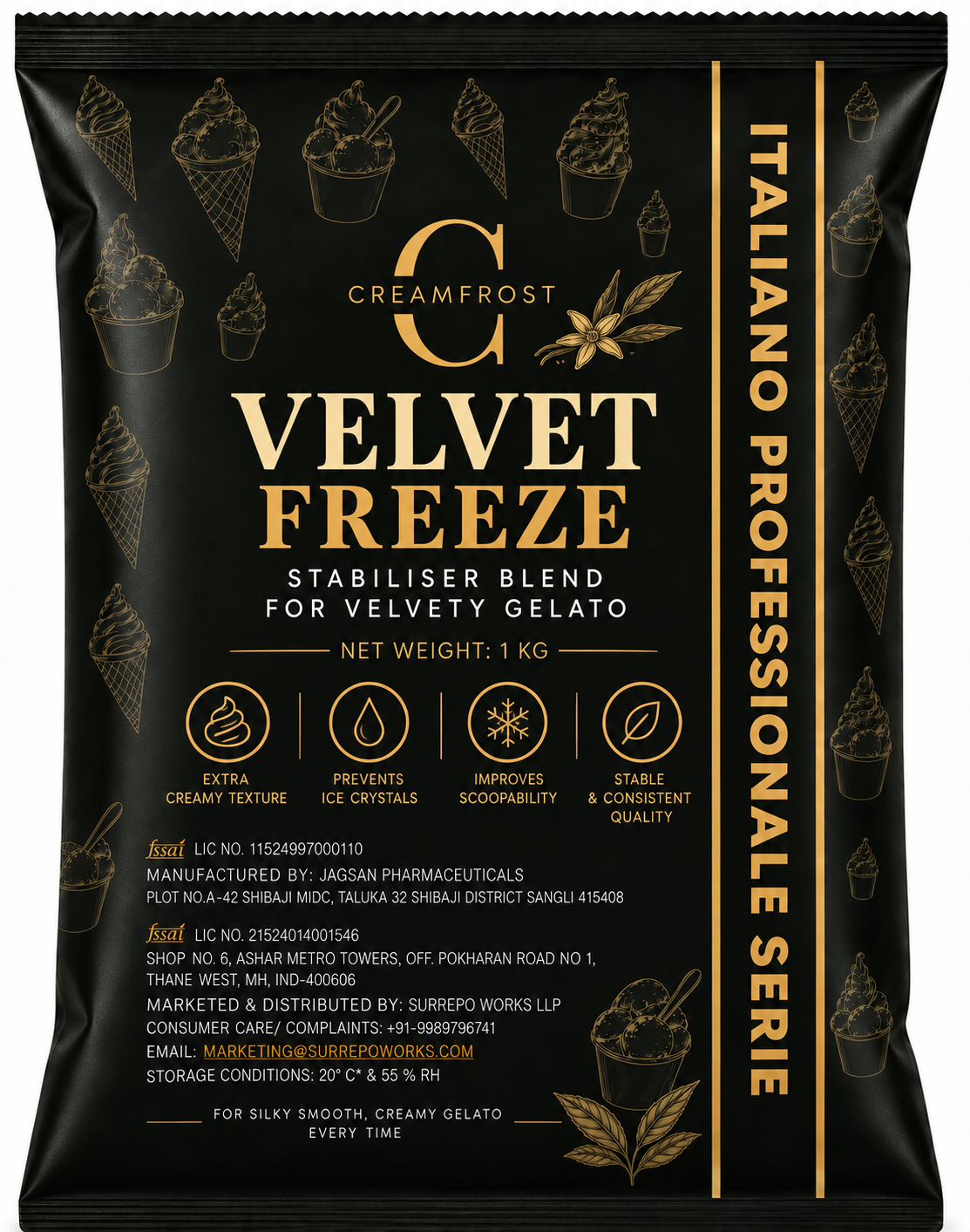 Velvet Freeze Stabiliser (1 KG)