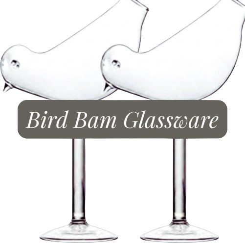 Bird Bam Glassware