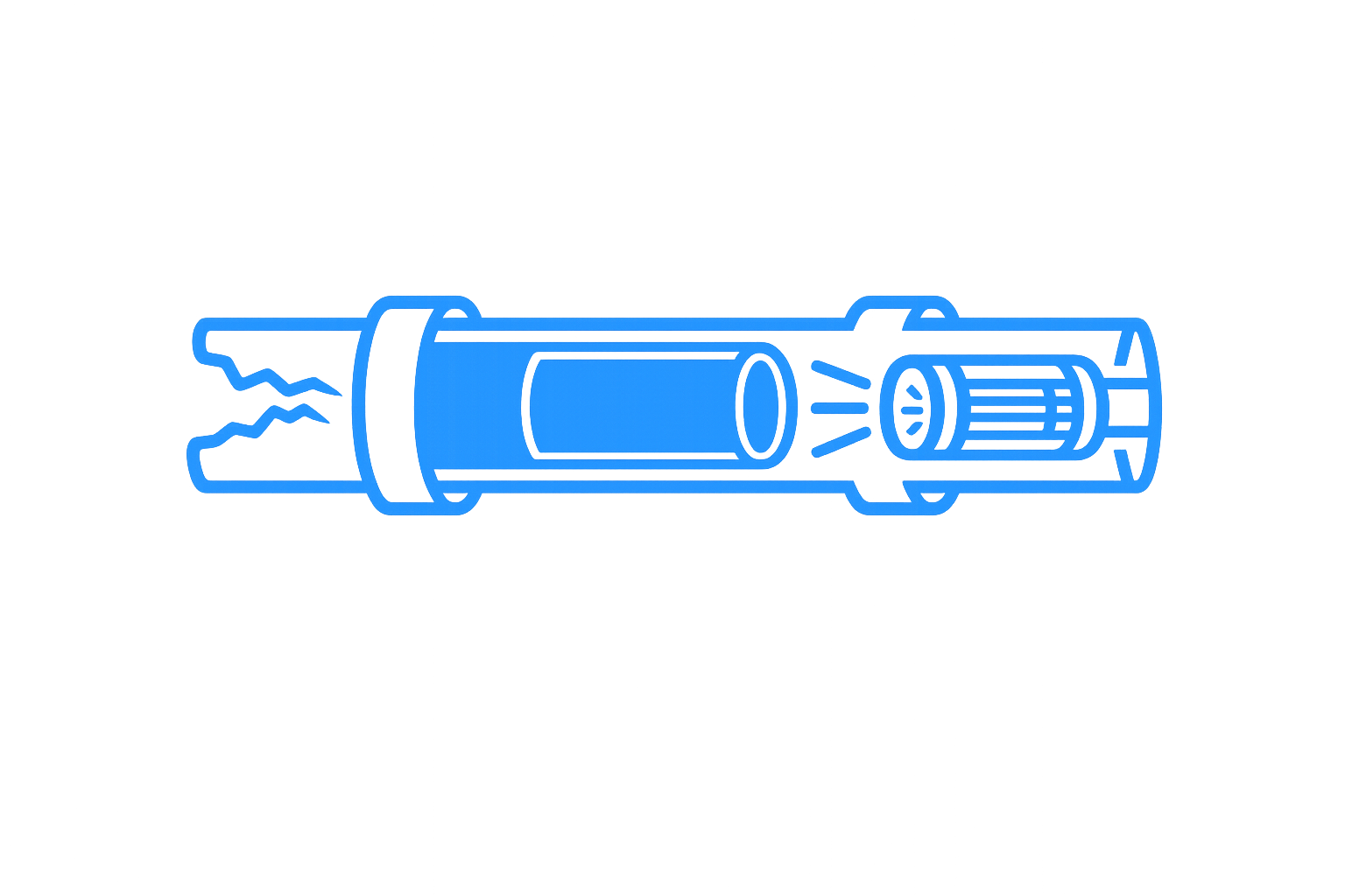 Line drawing of a handgun in blue with numbered labels indicating different parts.