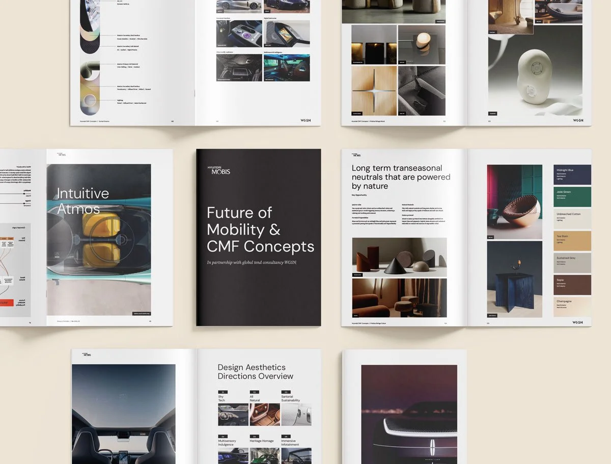 Booklet •
WGSN Consultancy • Creative Direction 