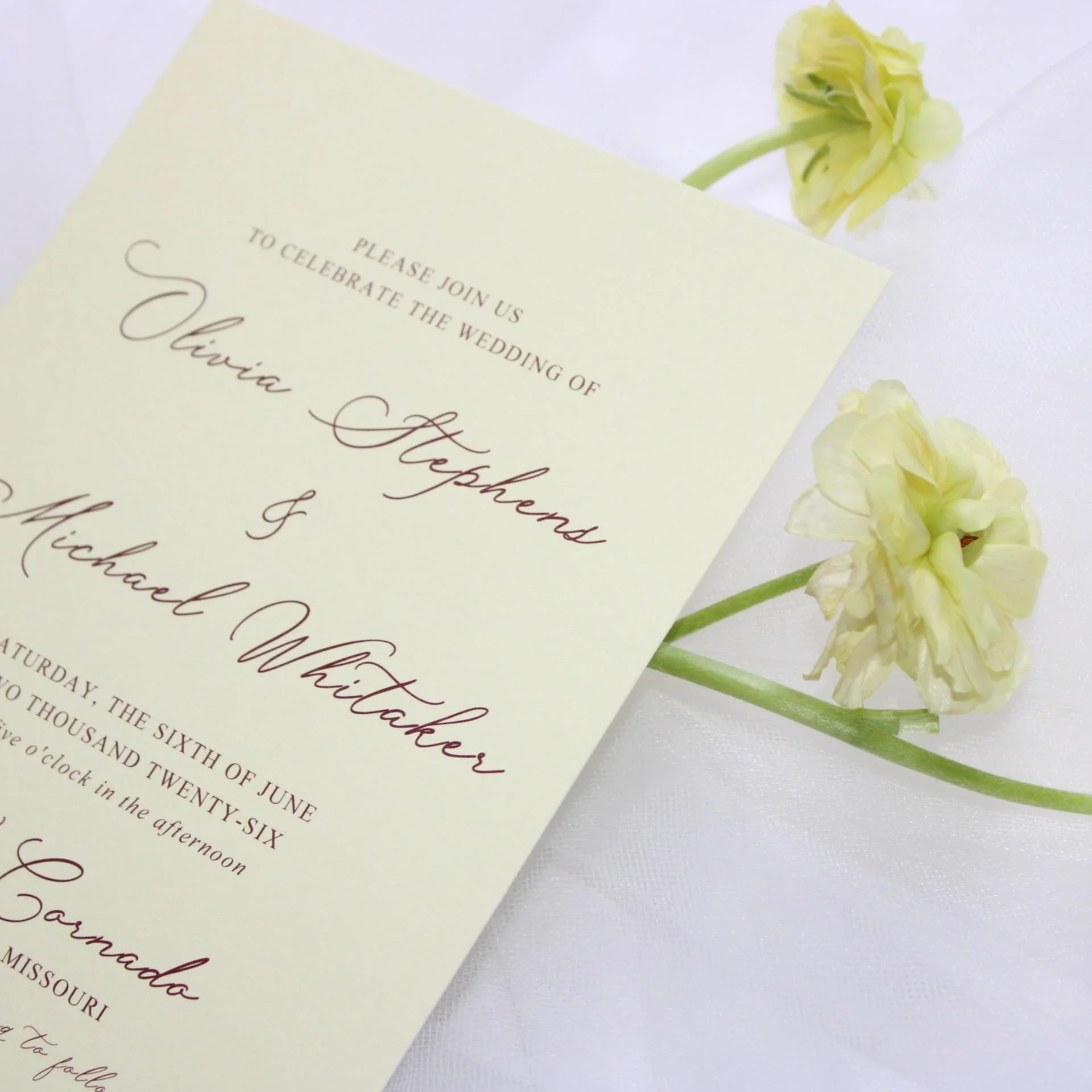 Butter yellow quietly snuck up on me and is now one of my favorite wedding colors.  I love how nostalgic and romantic it feels and how easily it pairs with deeper colors for contrast. 

I&rsquo;m not getting over it anytime soon.

What color has your