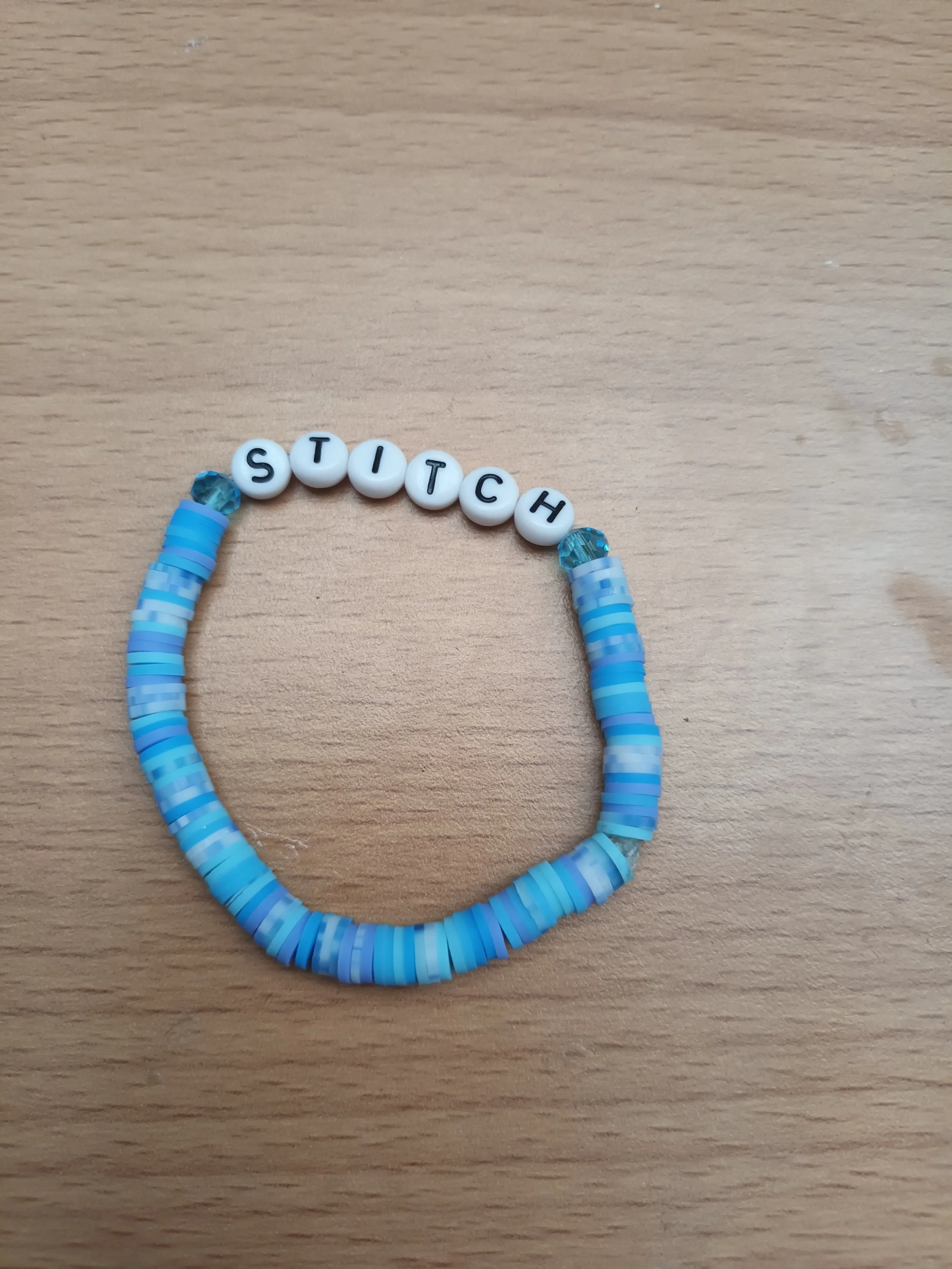 Stitch - Character name bracelet