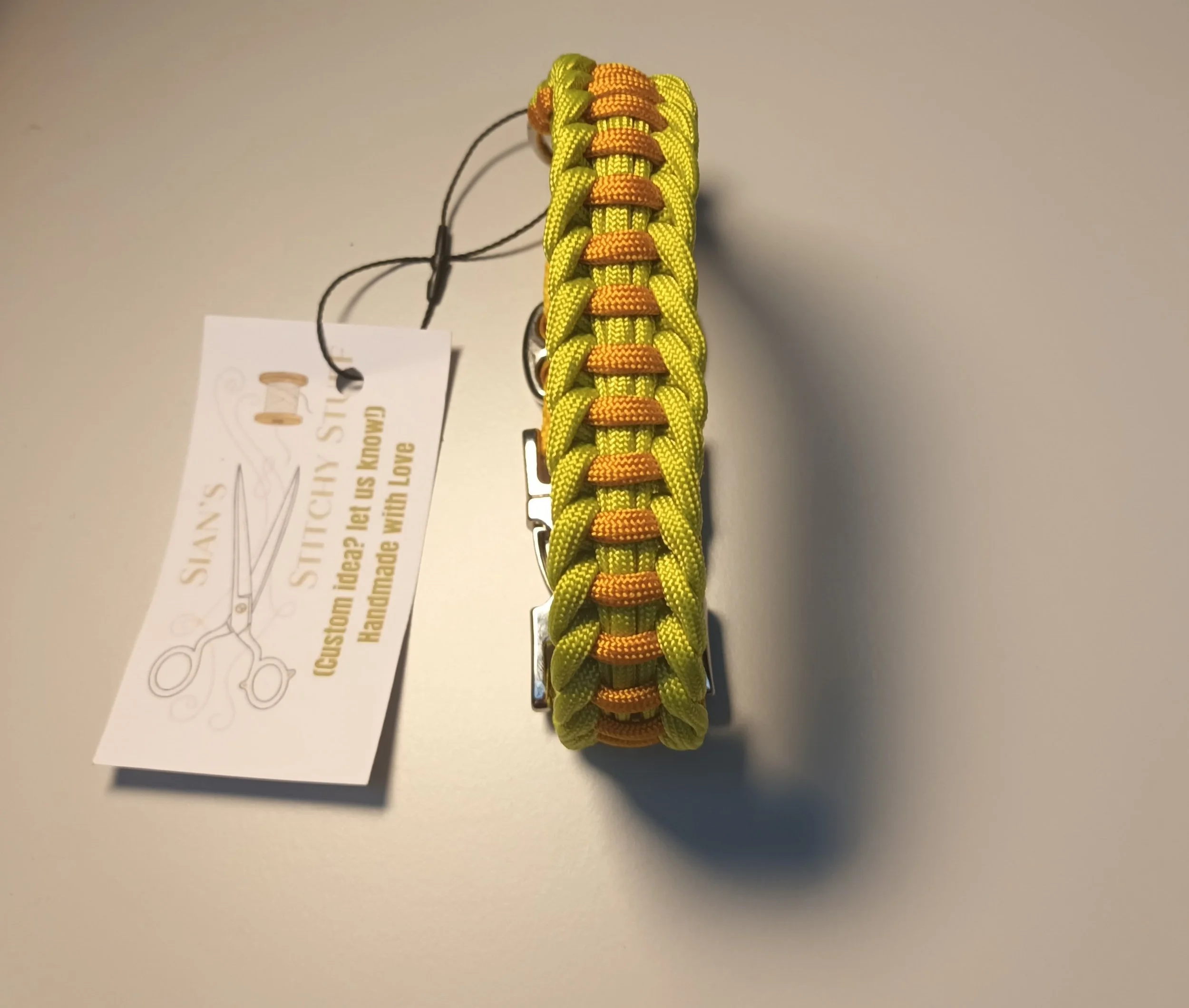 Viper design dog collar