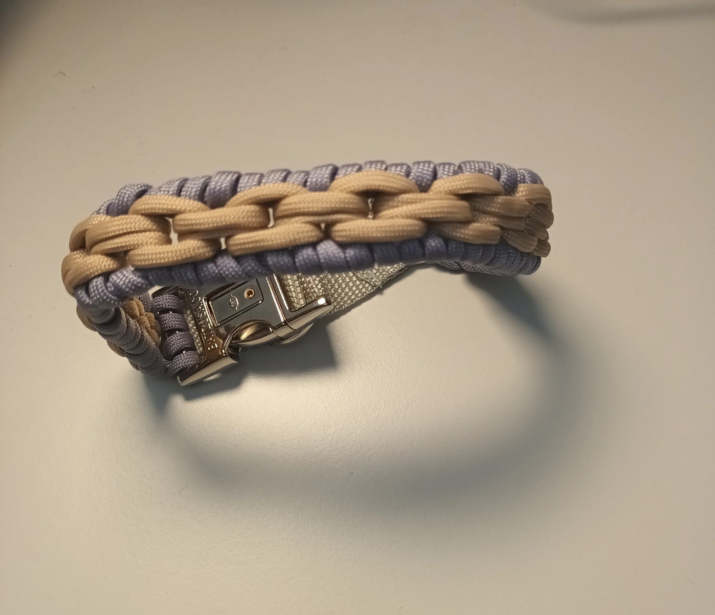 Chain Link design dog collar for larger dogs