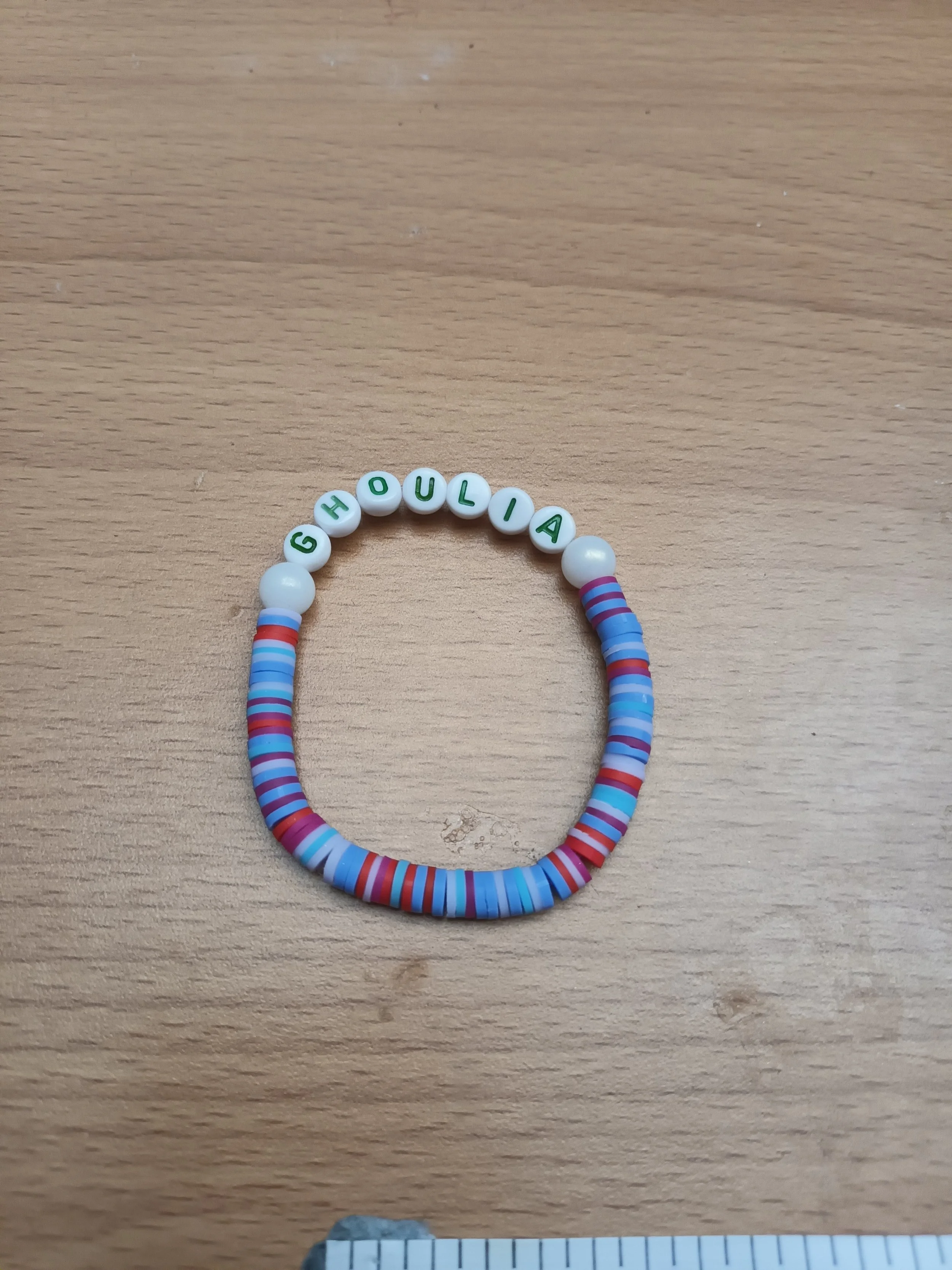 Ghoulia - Character name bracelet