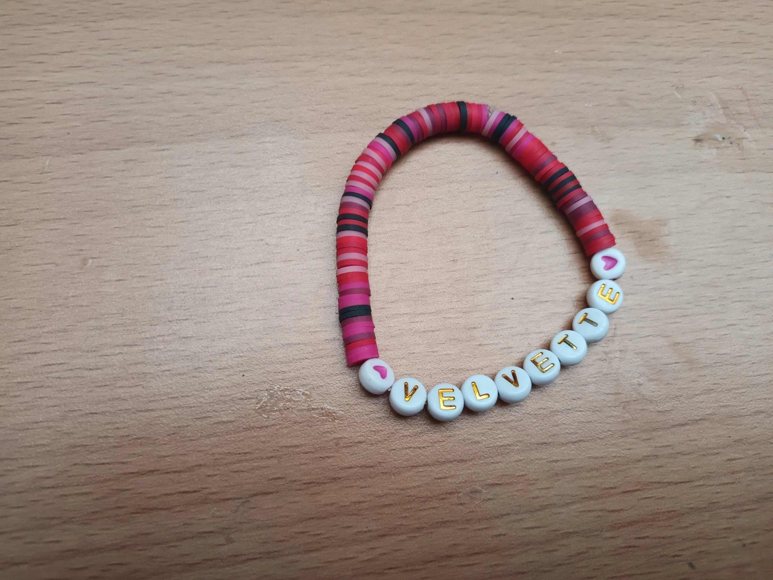 Velvette - Character name bracelet