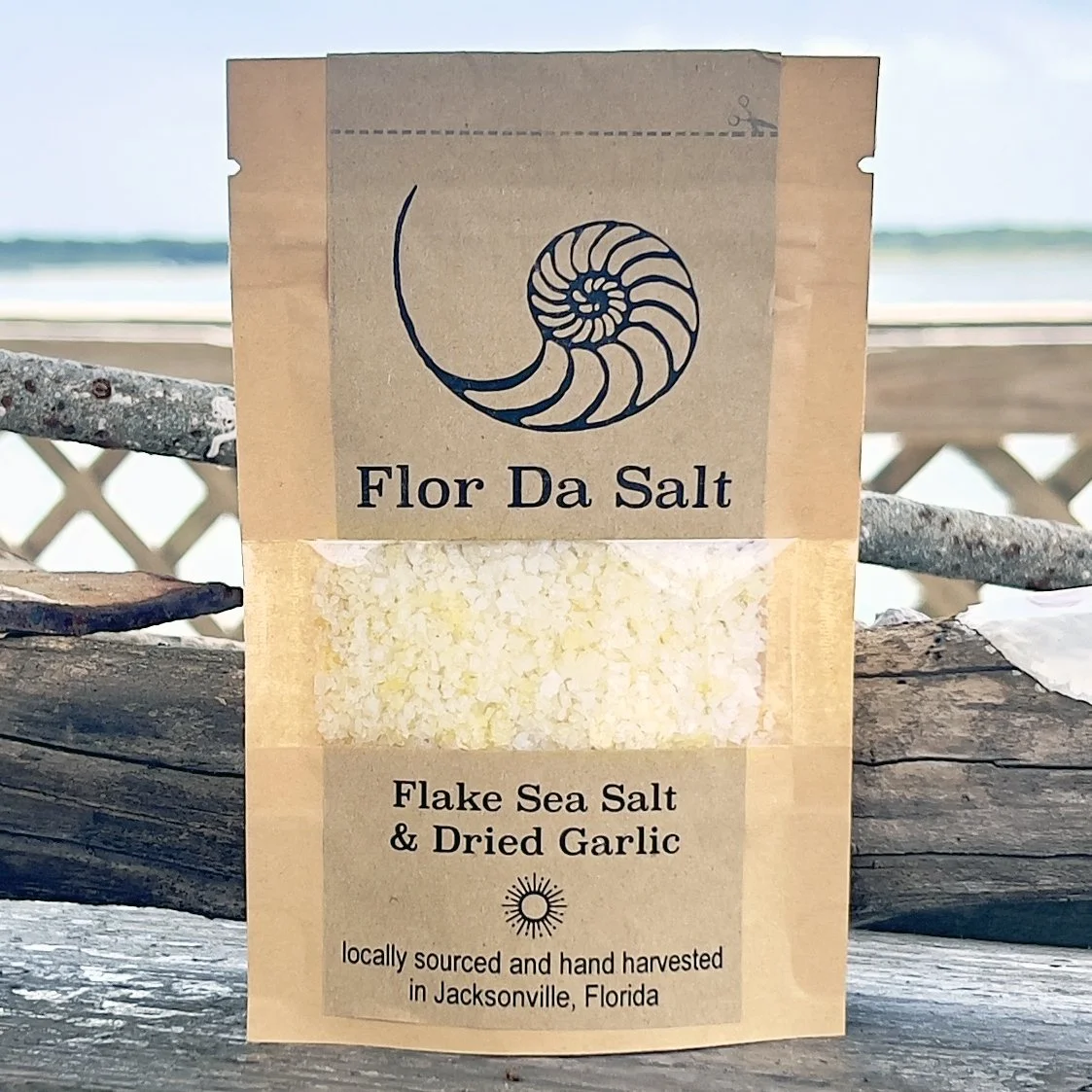 1.5 oz Bag - Fresh Garlic & Flake Sea Salt