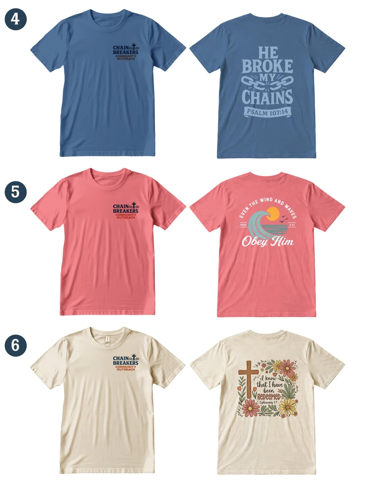 Chain Breakers T-Shirts