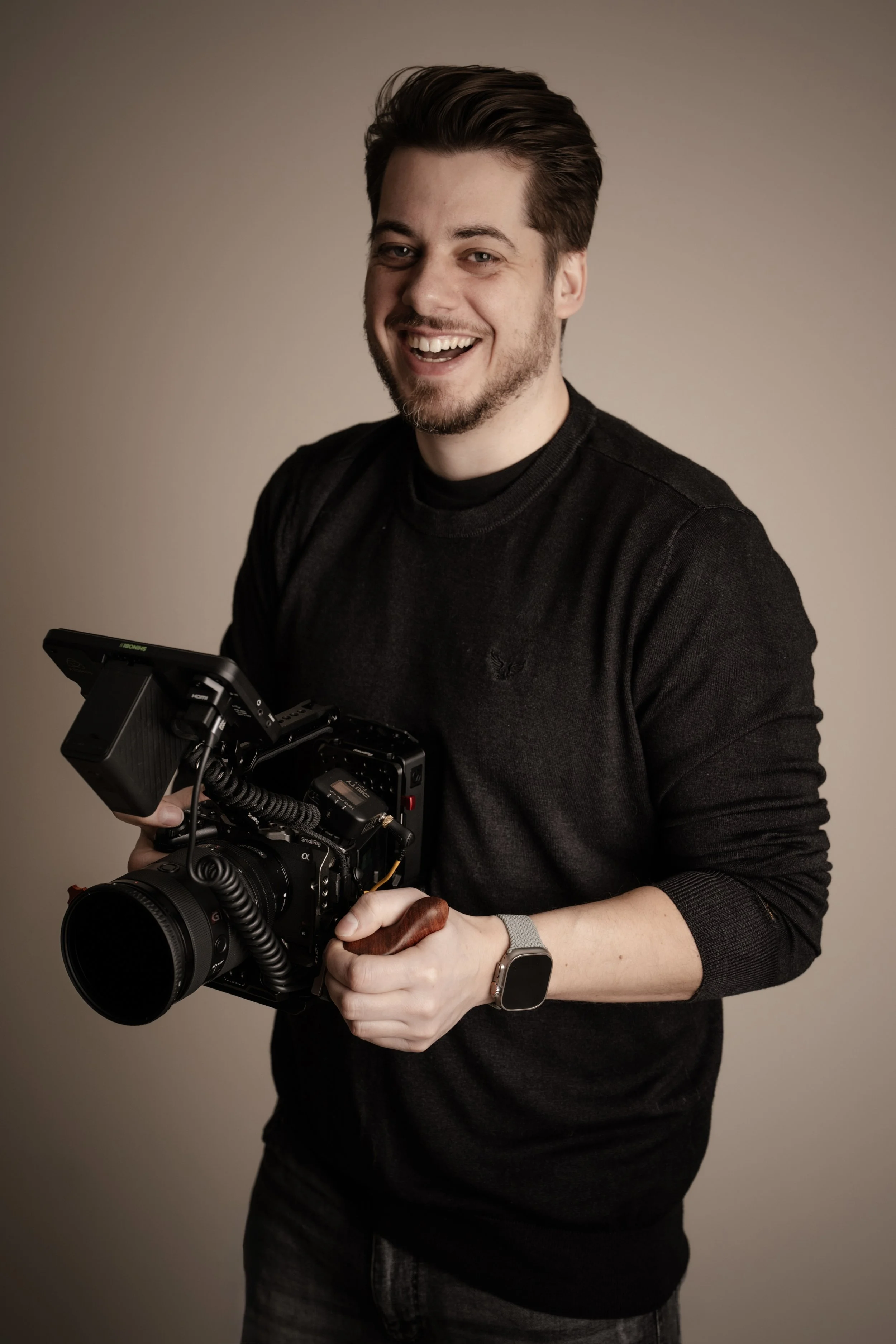 Sharkey, professioneel trouwvideograaf van De Trouwclip.