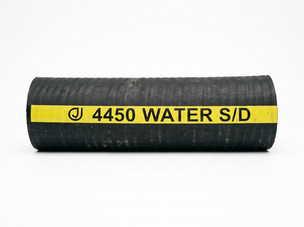 Black Rubber Suction Hose with wire helix – ACTION Series 200