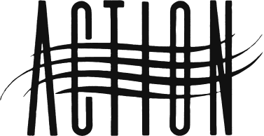 The word 'Accent' written in black stylized letters with horizontal lines crossing through some of the letters.