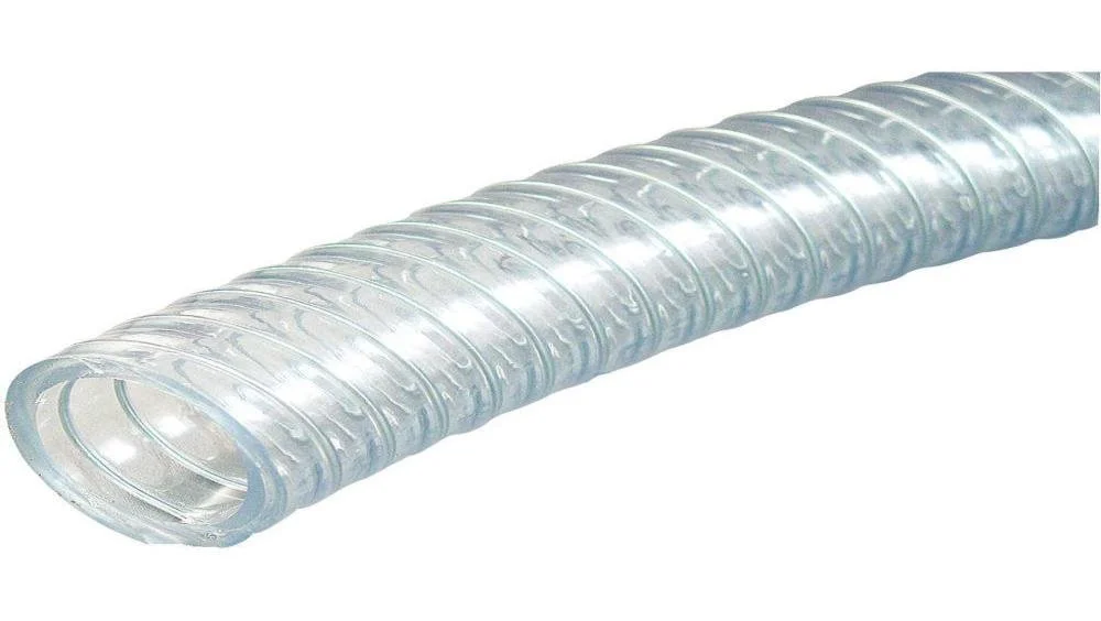 Clear Polyspring Hose with steel wire – ACTION Series 280