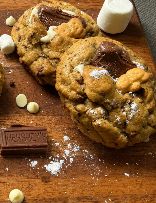 Smores Chocolate Chunk Cookie