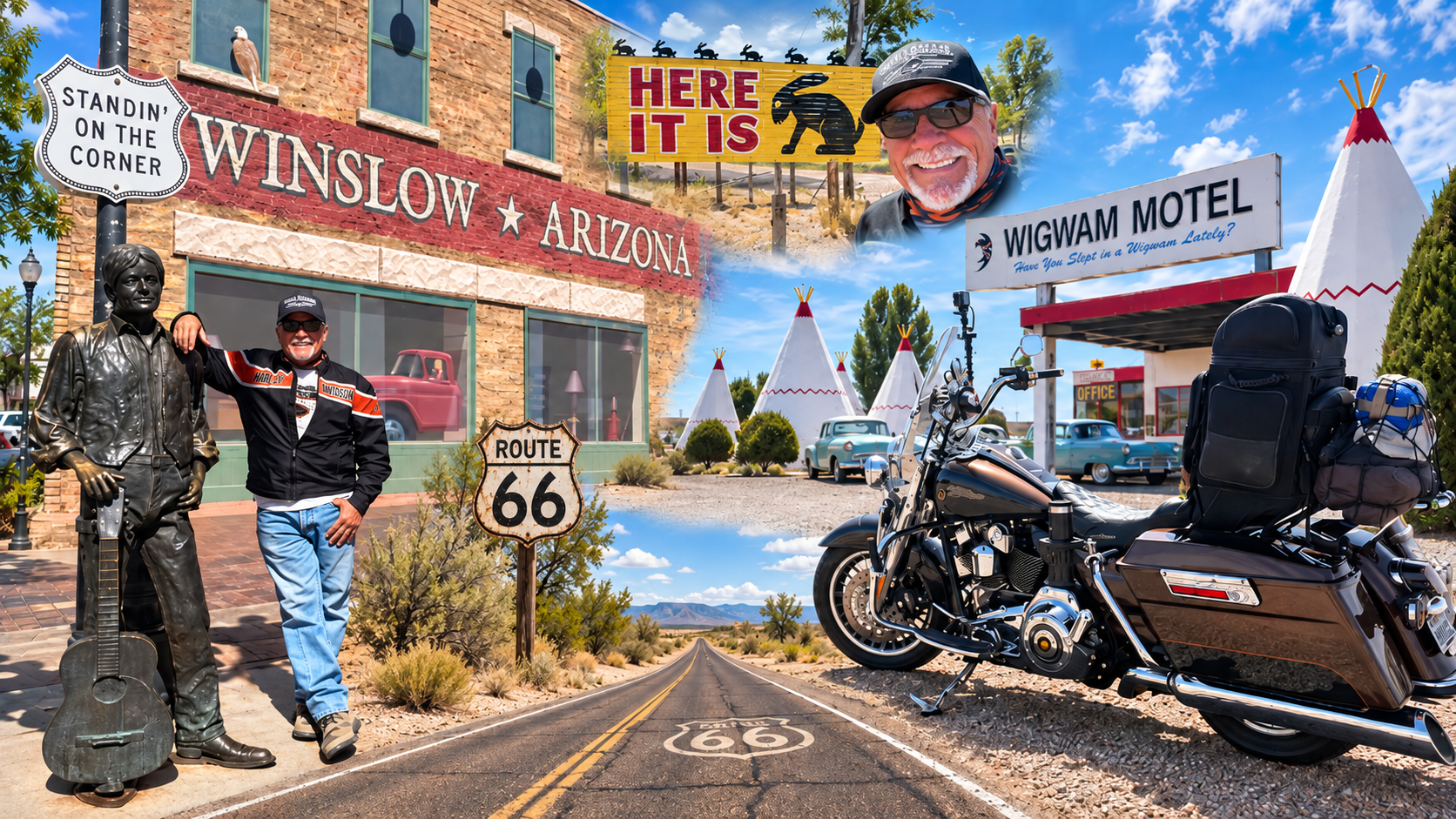 500 Miles Home: Route 66, a Dead Battery and a Whole Lot of Wind