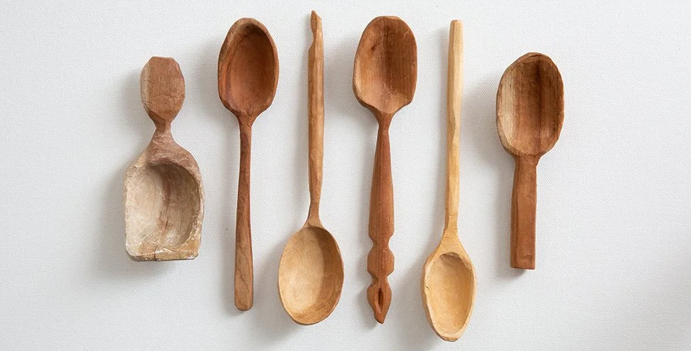 Spoons. Carved Wood. Deanna Varble. 2023
