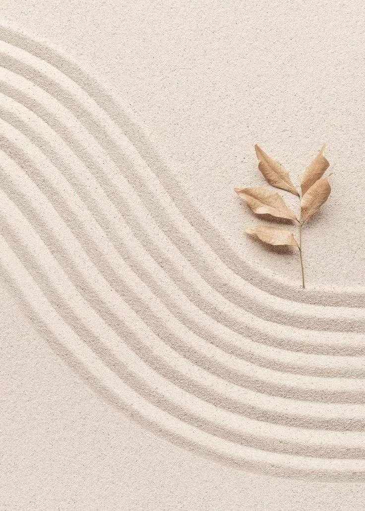 'Zen Garden Sand' Poster, picture, metal print, paint by VenomUnrefined _ Displate.jpeg