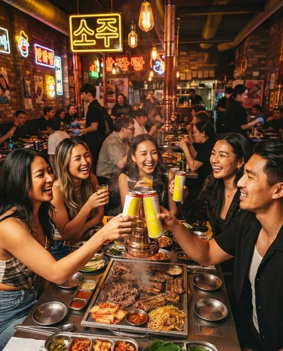 Best Drinks With Korean BBQ (And Why Sweetness Matters)