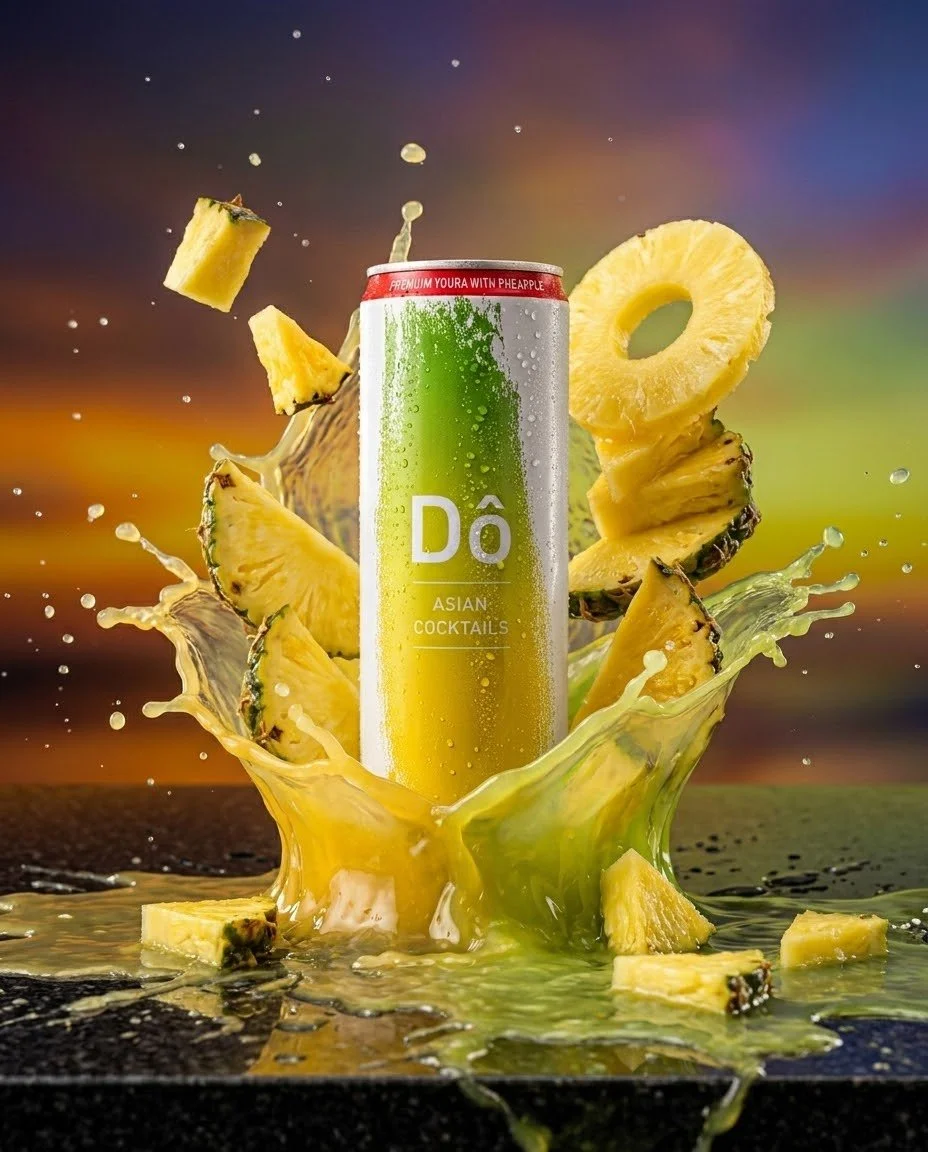 Hawaiian Pineapple Vodka Seltzer