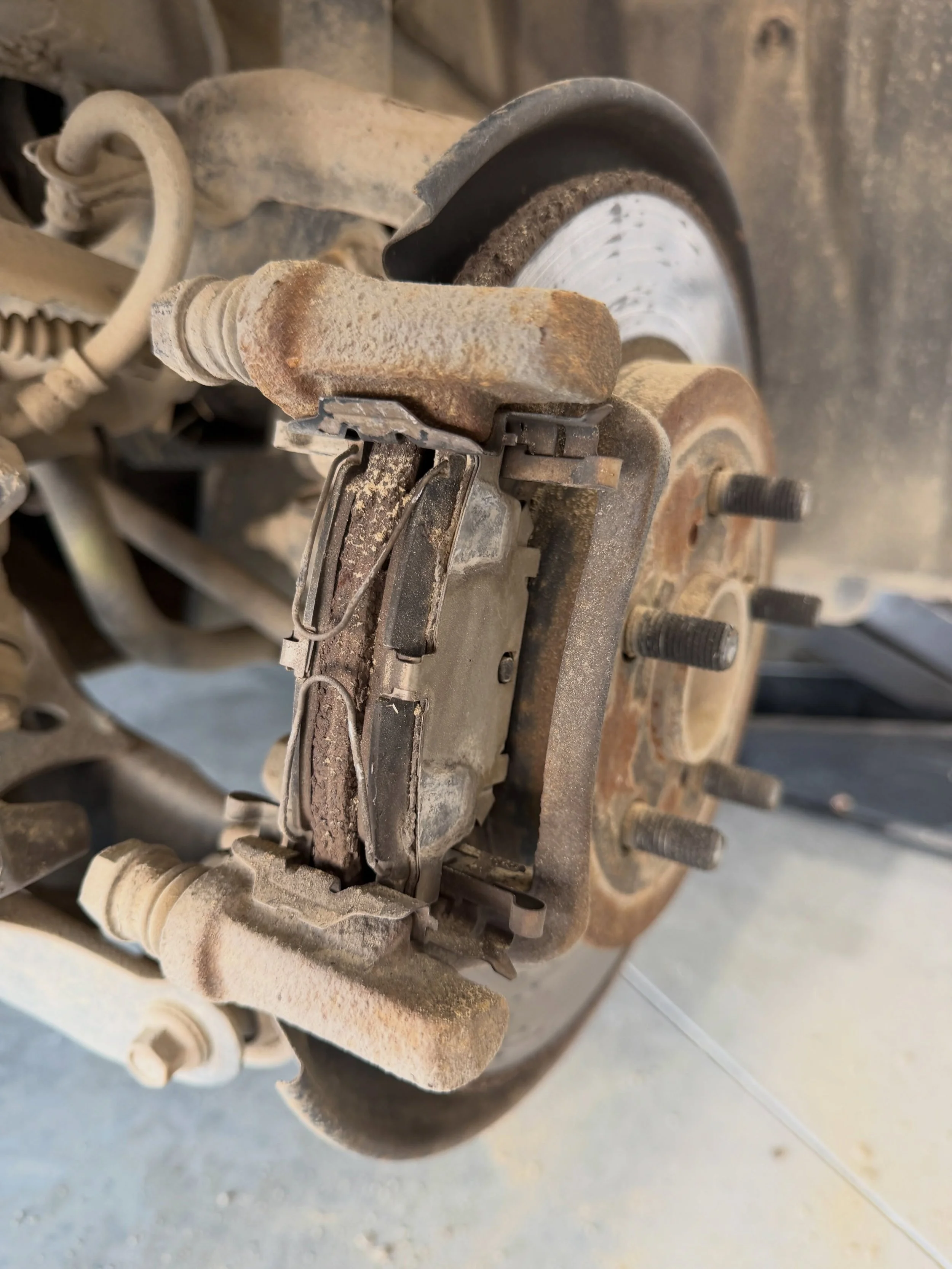 Before &amp; After- Brake Pad &amp; Rotor Replacement

#automotiverepair #bitterrootvalley #serviceandrepair