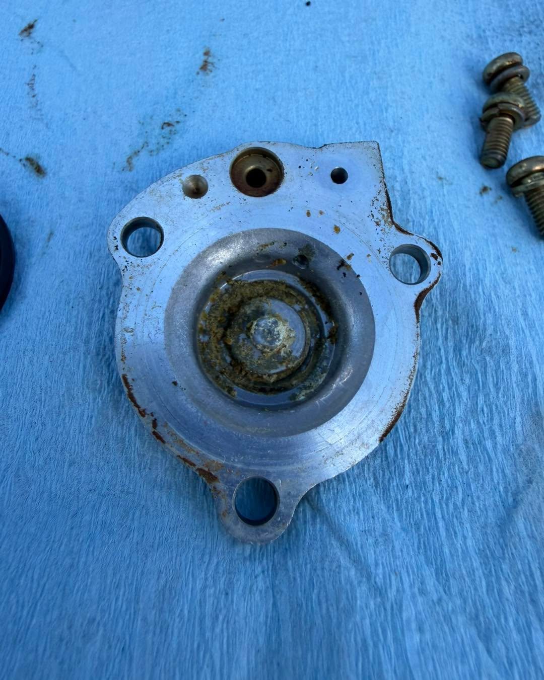 Carburetor care is becoming a lost art. This carb was rebuild recently but one piece was neglected to be replaced totally shutting down the fuel delivery system. If you have a vehicle or machine with a carburetor you can trust Ravalli County Customs 
