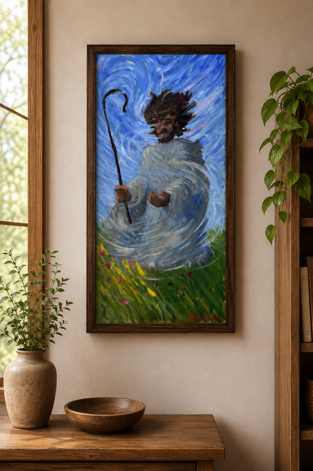 'Even the winds obey' Original Canvas Painting