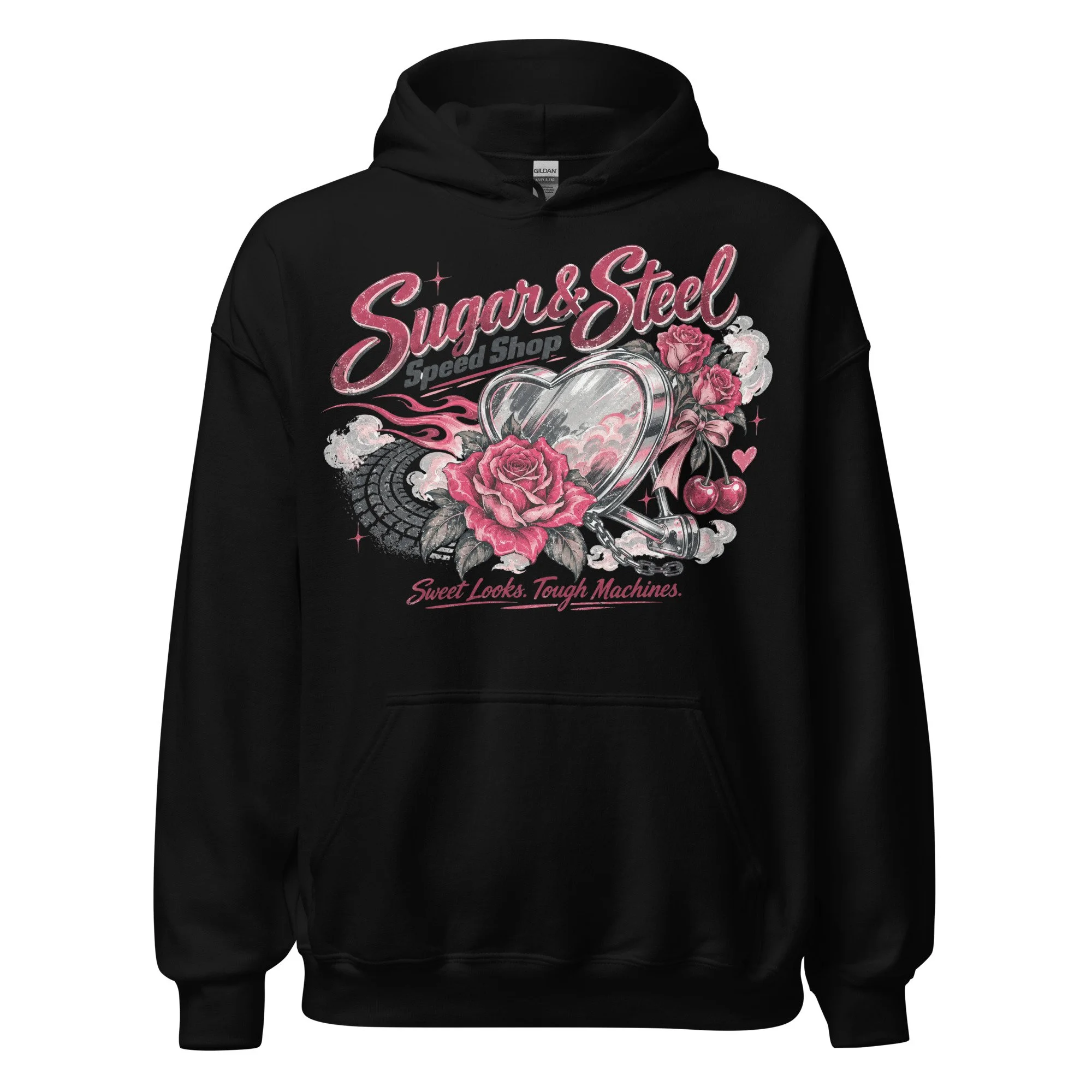 Sugar & Steel Speed Shop Hoodie