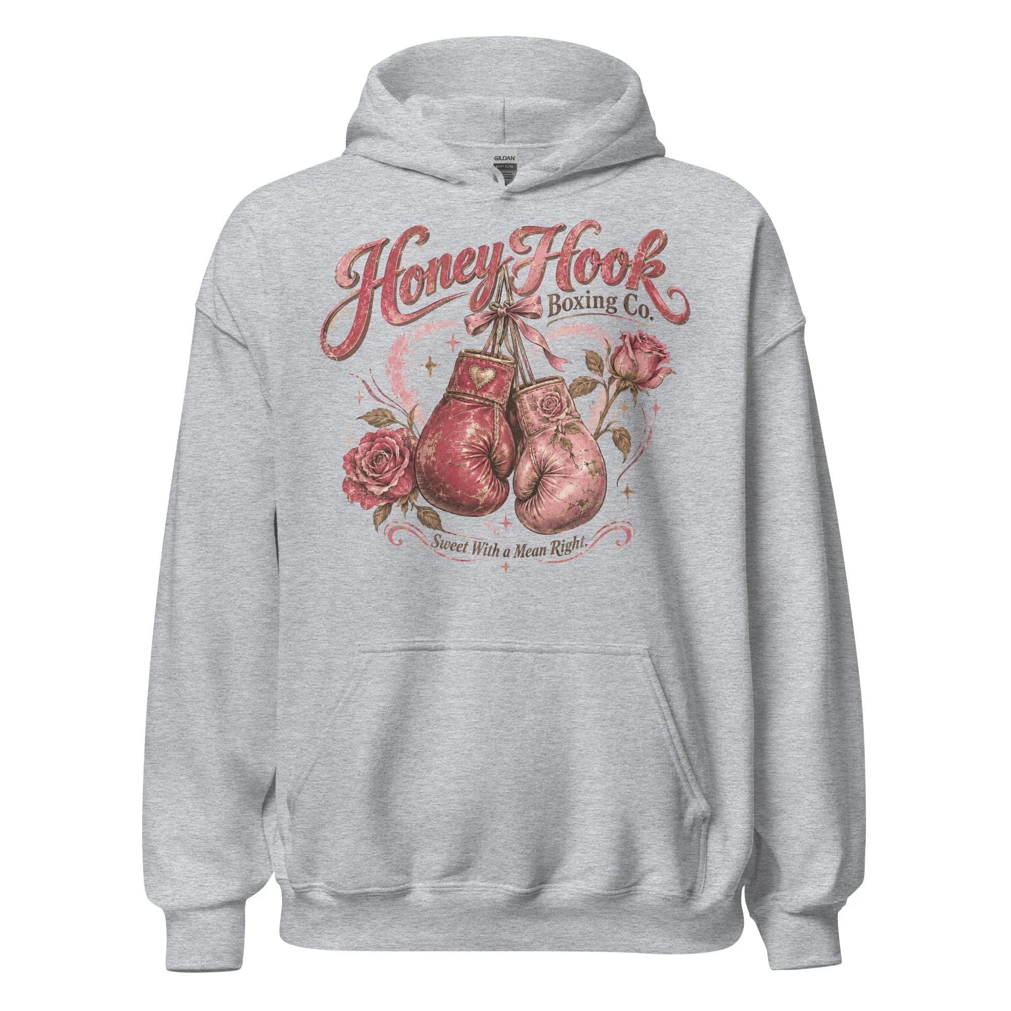 Women’s graphic boxing sweatshirt