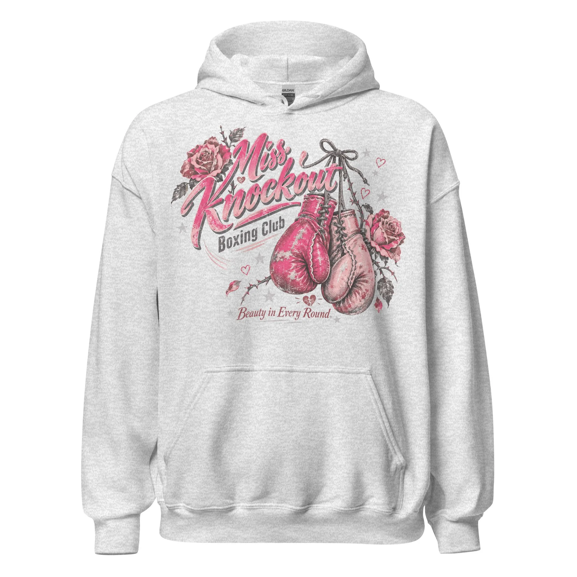 Women’s boxing graphic hoodie