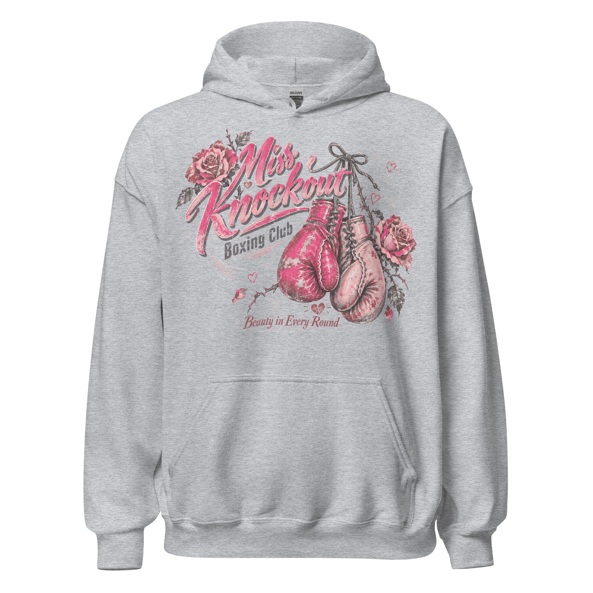 Rose boxing sweatshirt women