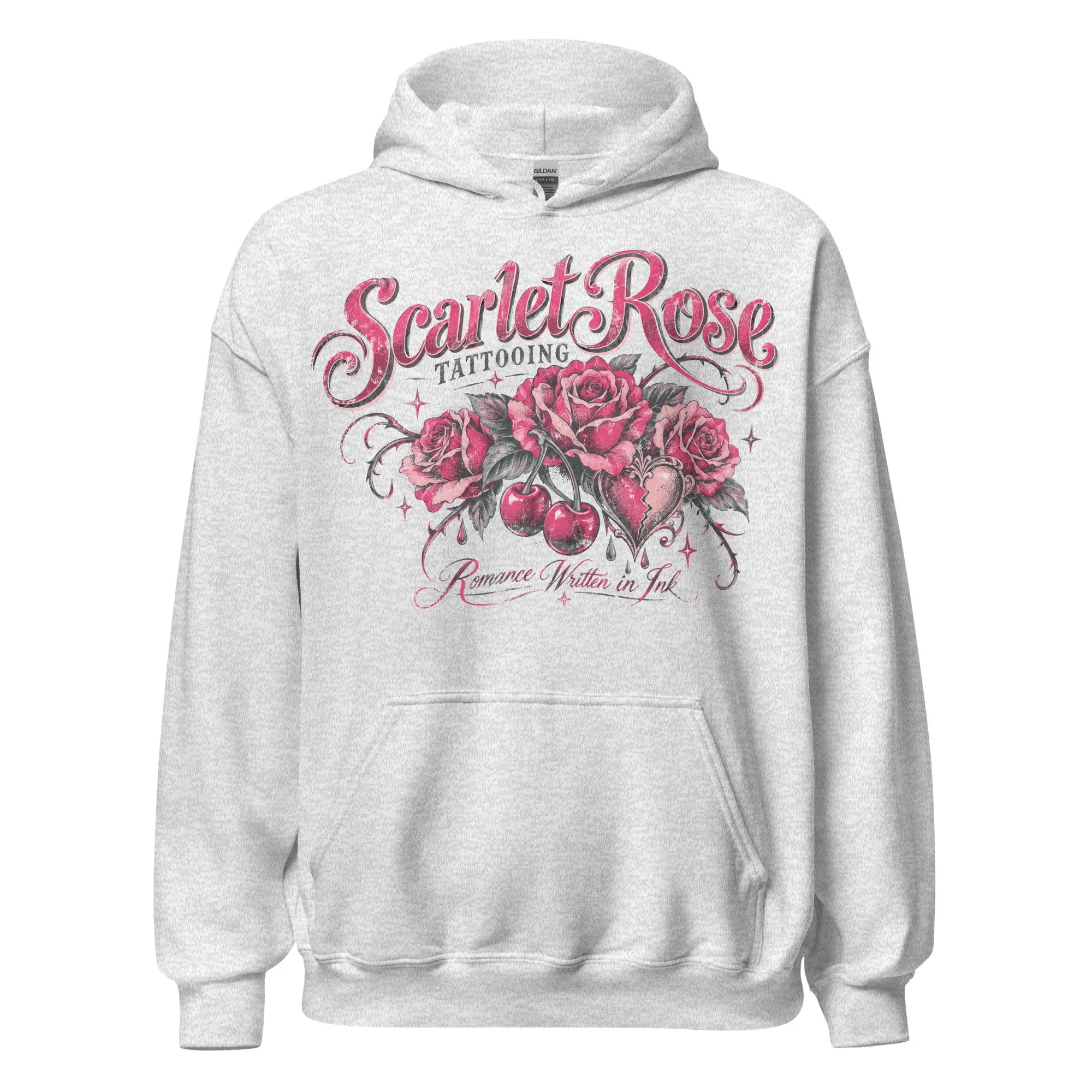 Women's rose graphic hoodie