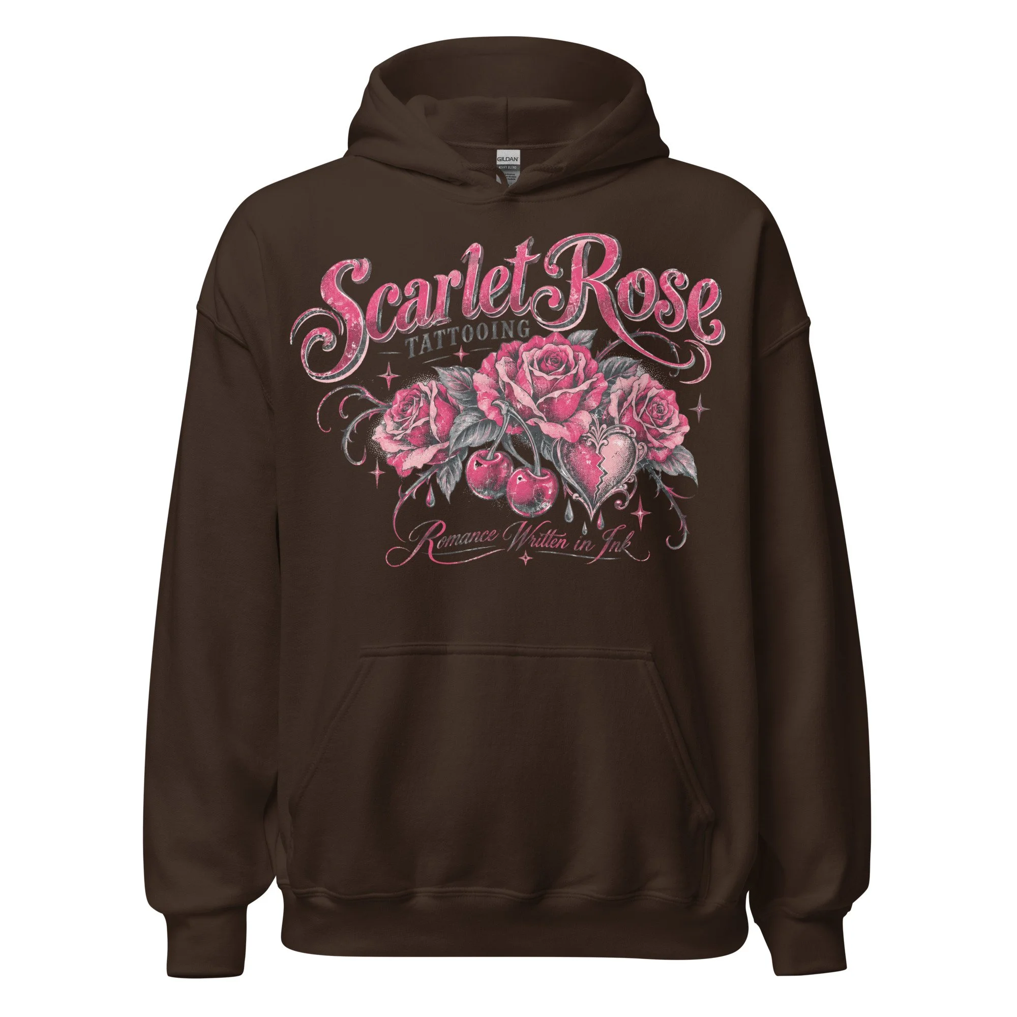 Broken heart rose sweatshirt