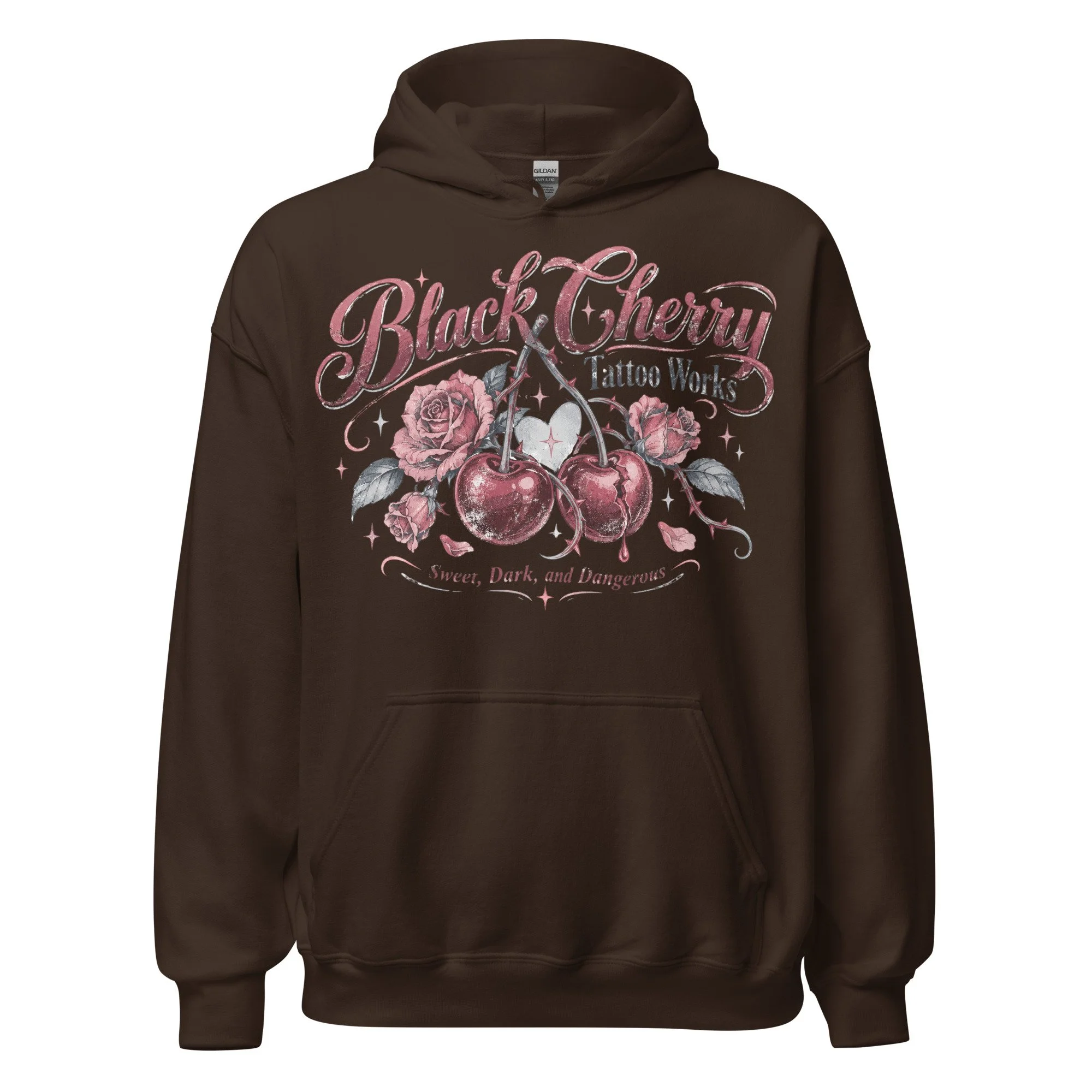 Womens cherry graphic hoodie