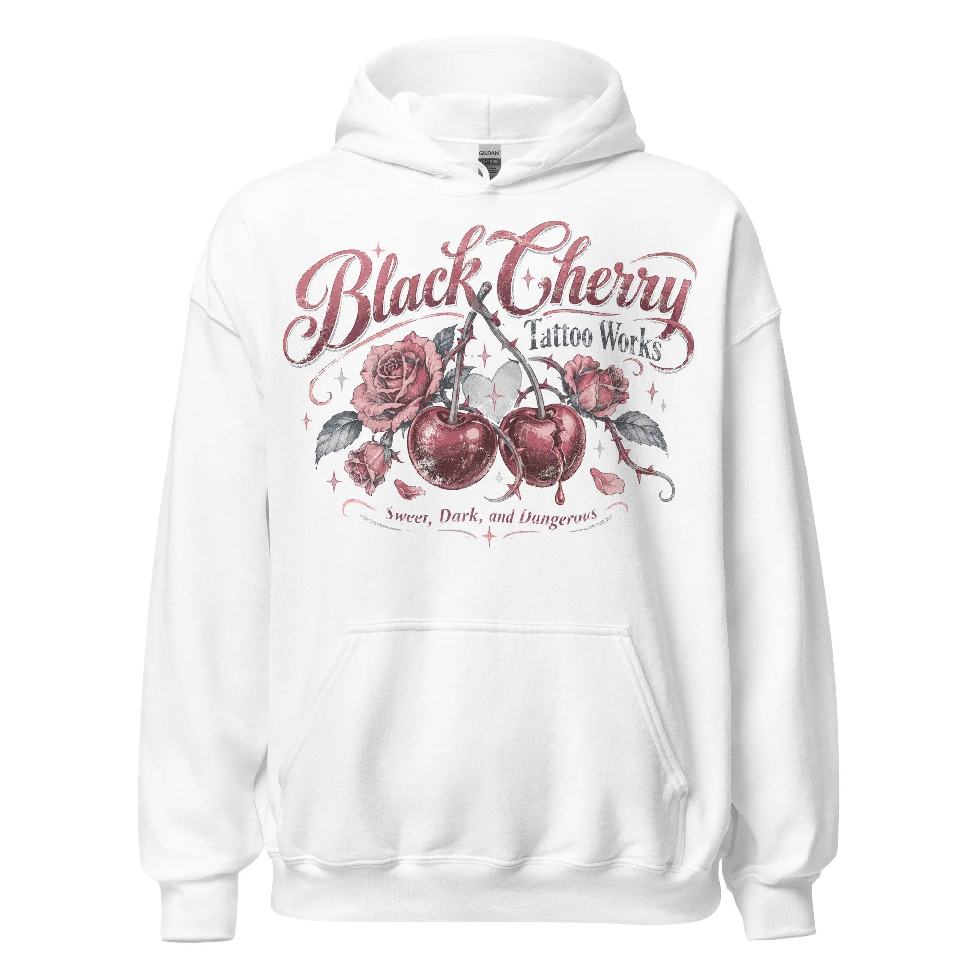 Womens graphic pullover hoodie