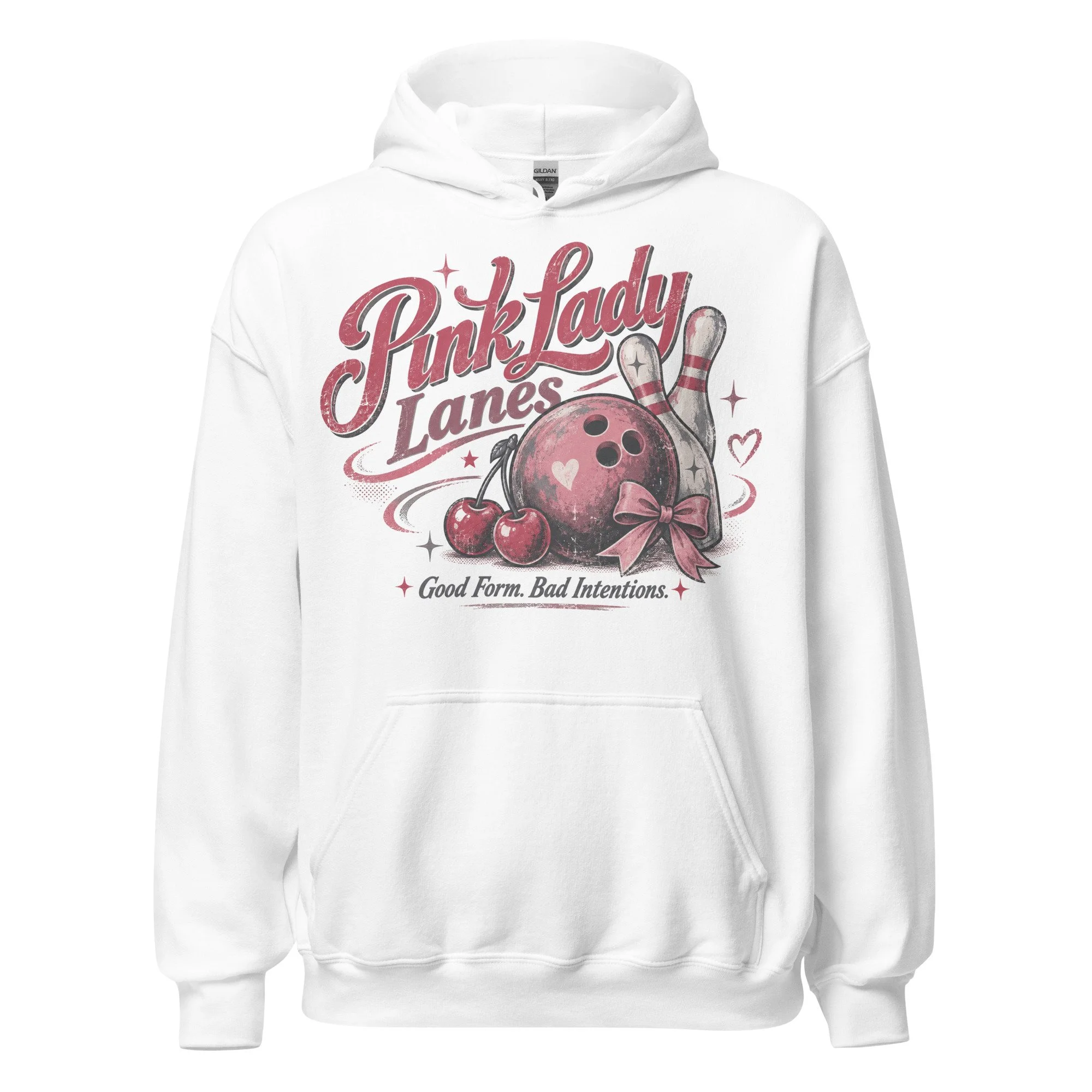 Pink Lady Lanes Hoodie