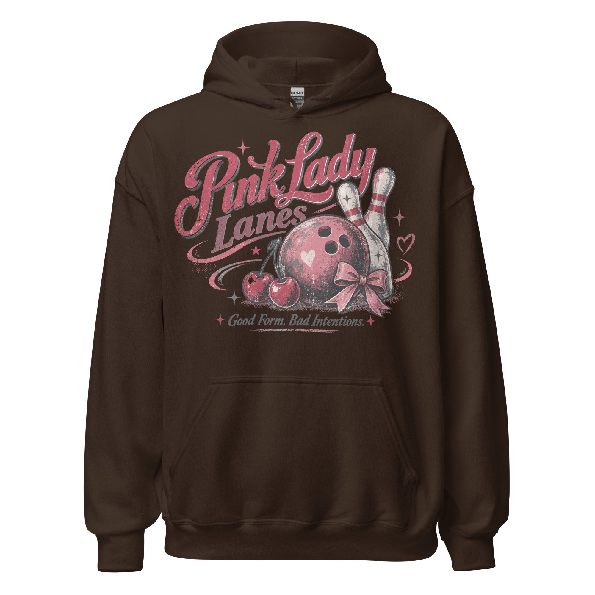 Pink Lady Lanes Hoodie