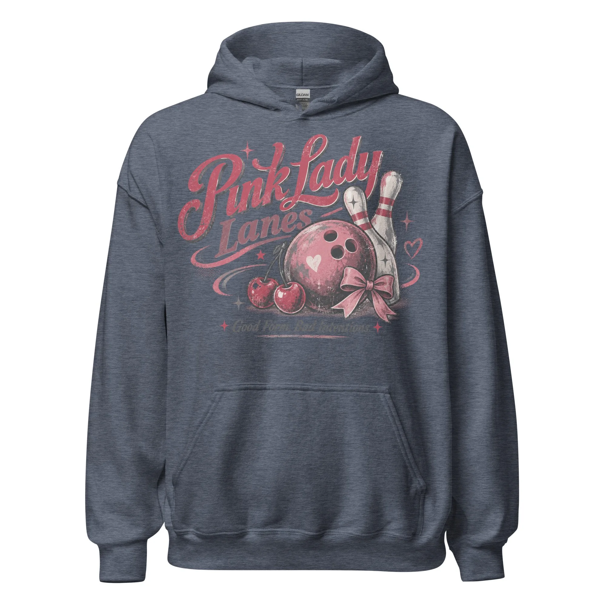 Pink Lady Lanes Hoodie