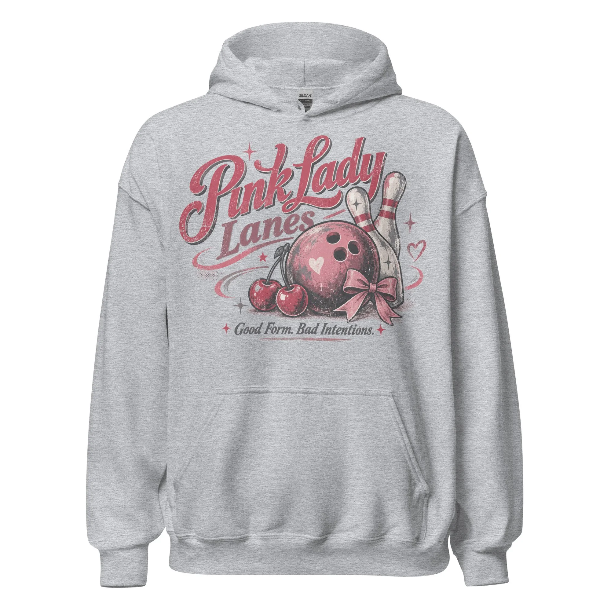 Pink Lady Lanes Hoodie