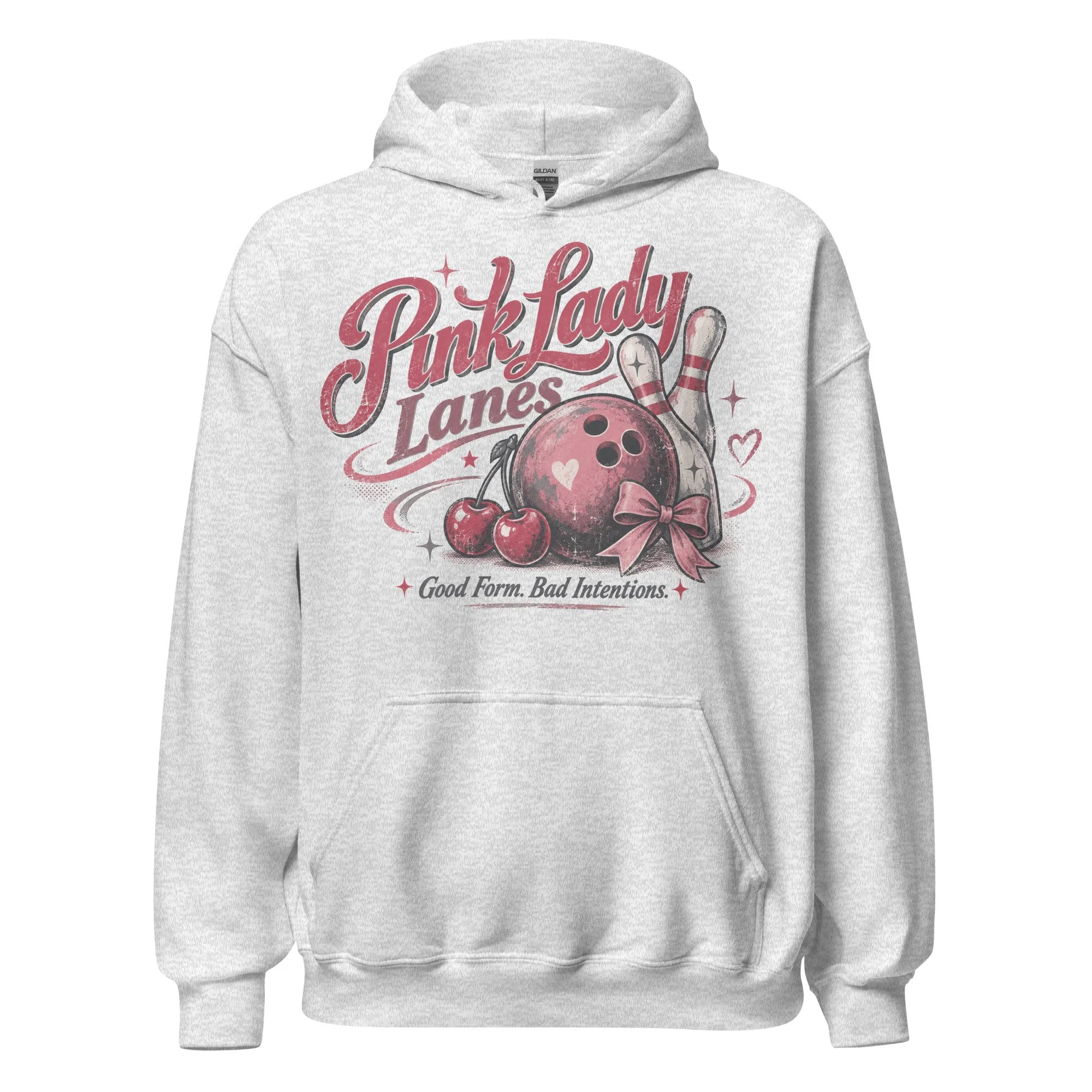 Pink Lady Lanes Hoodie