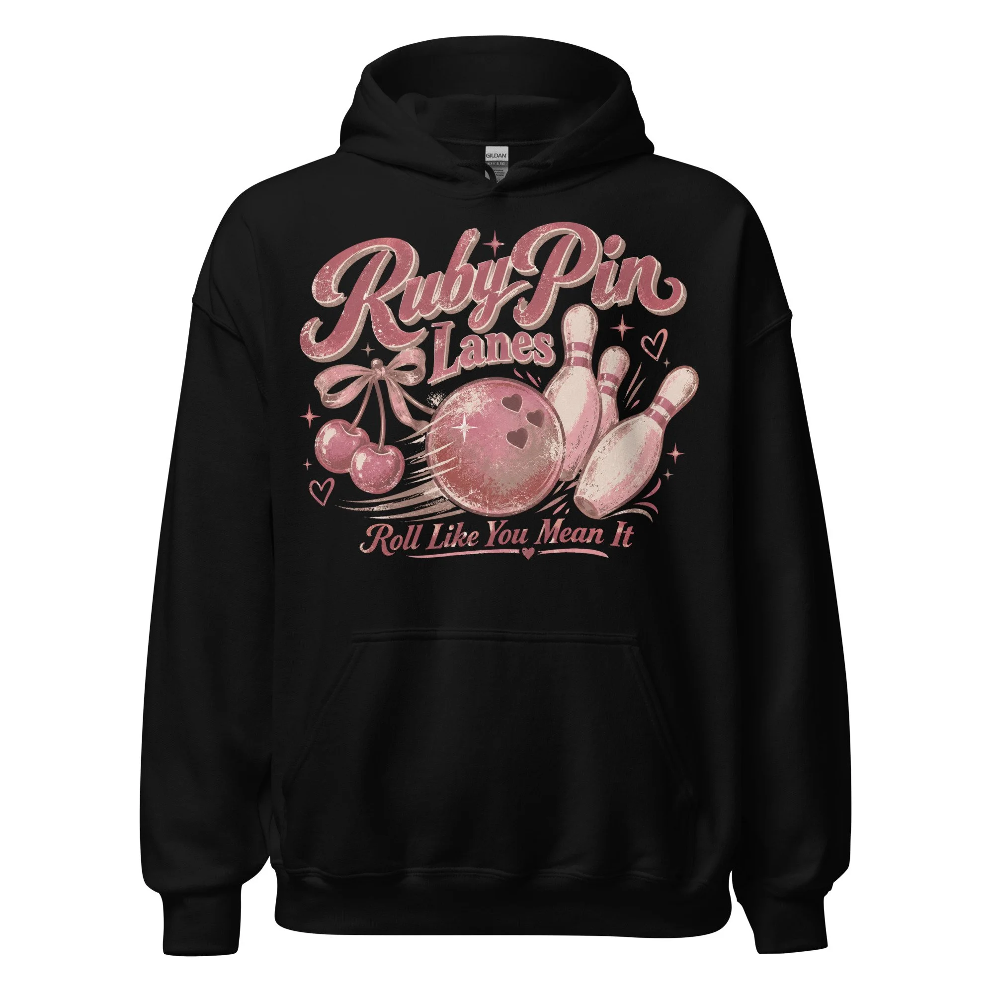 Women's bowling night hoodie