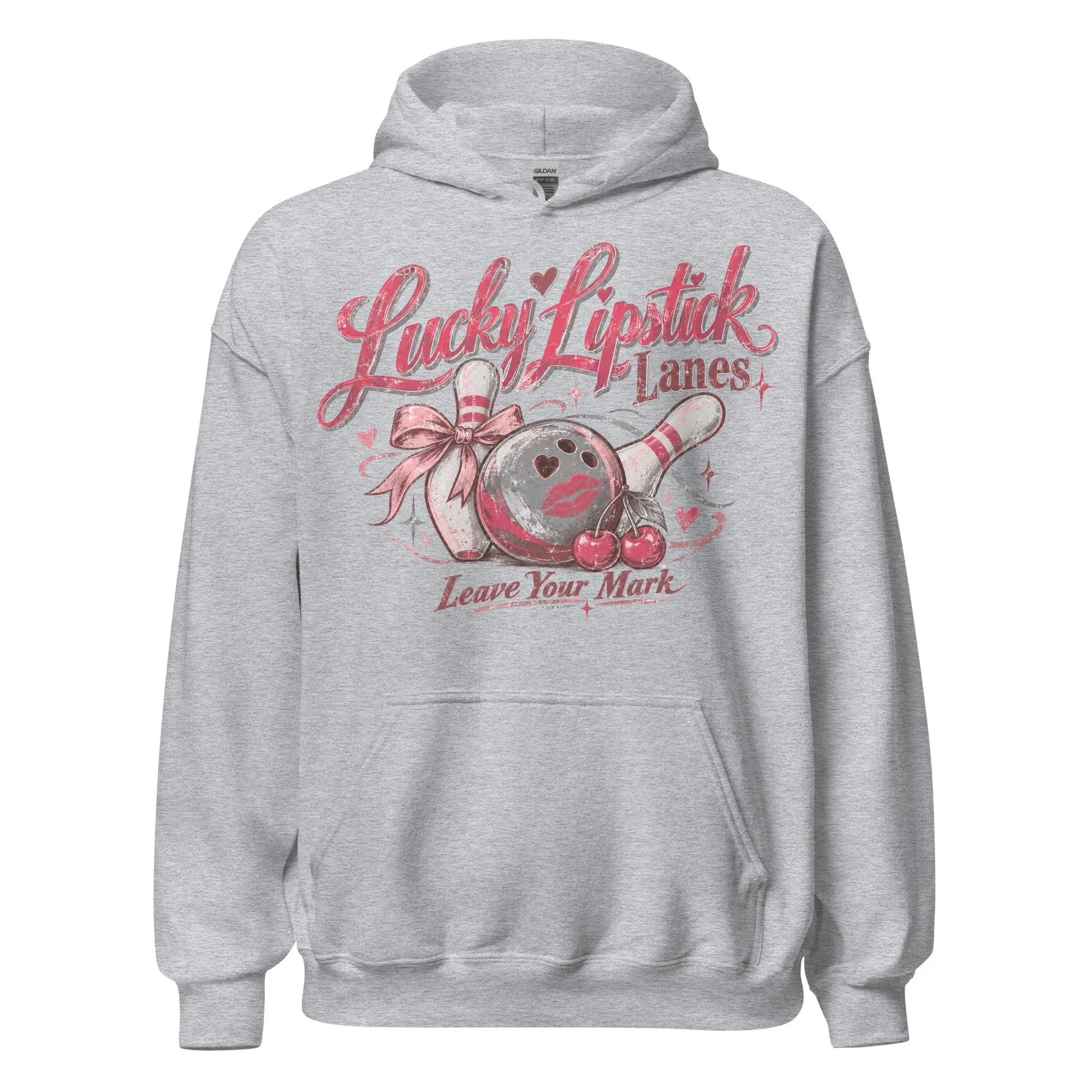 Women’s bowling graphic hoodie