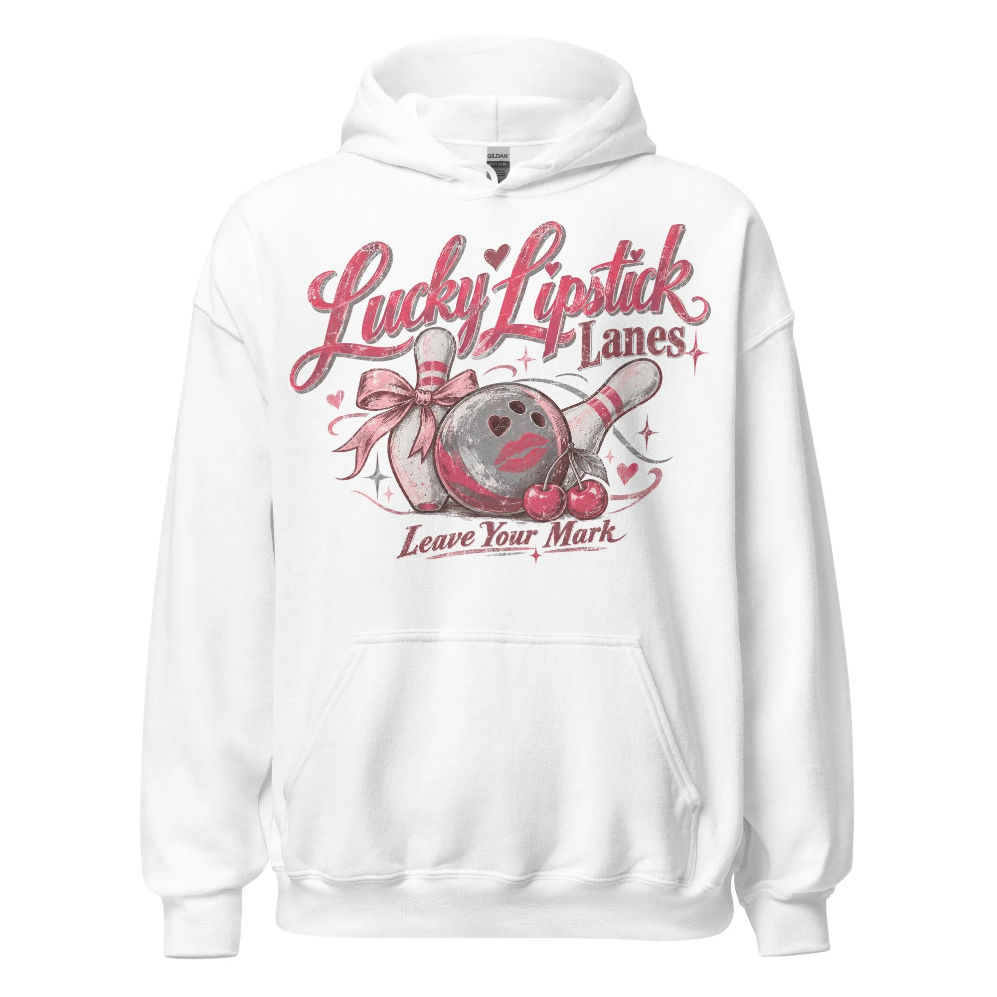 Cherry graphic pullover hoodie