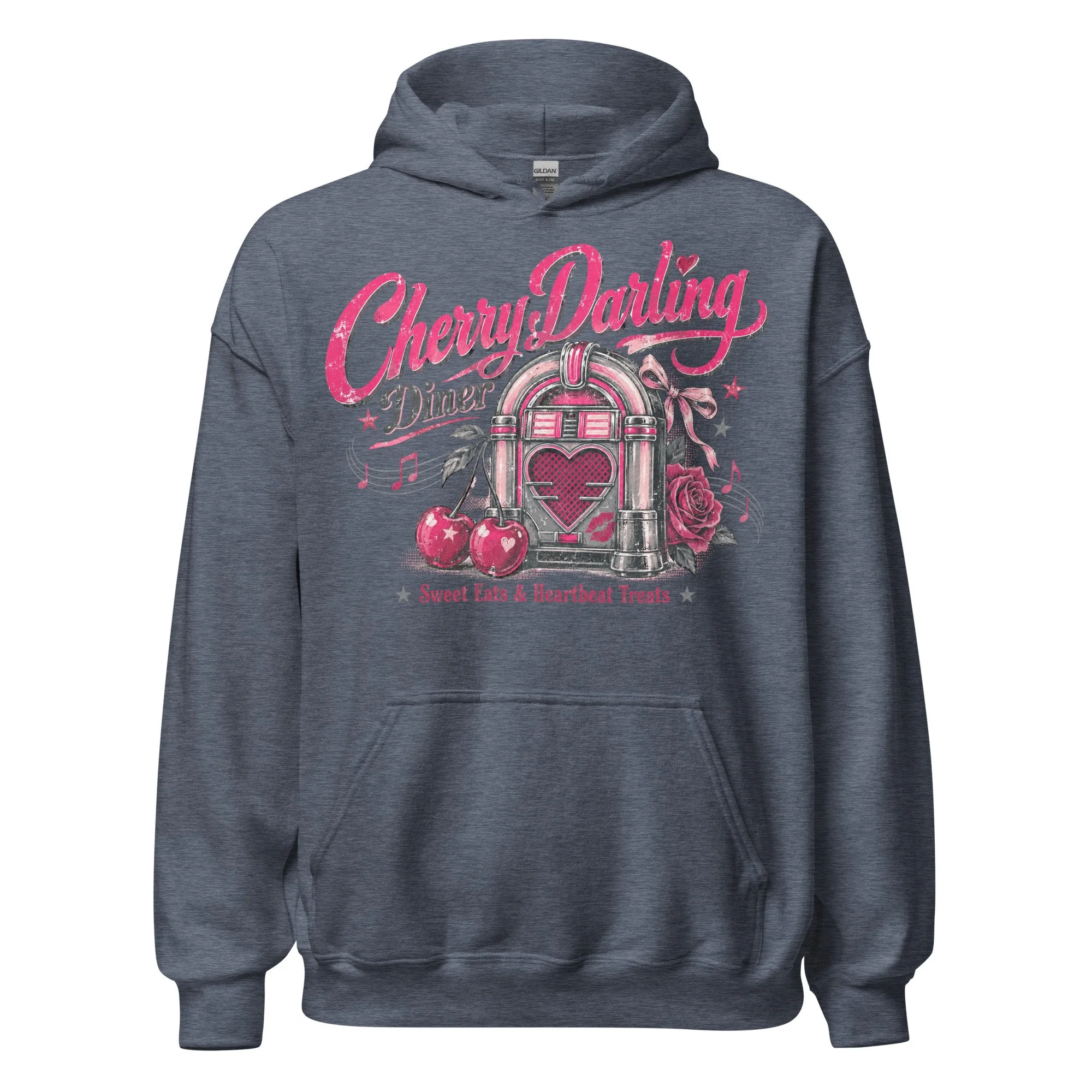 1950s diner style hoodie