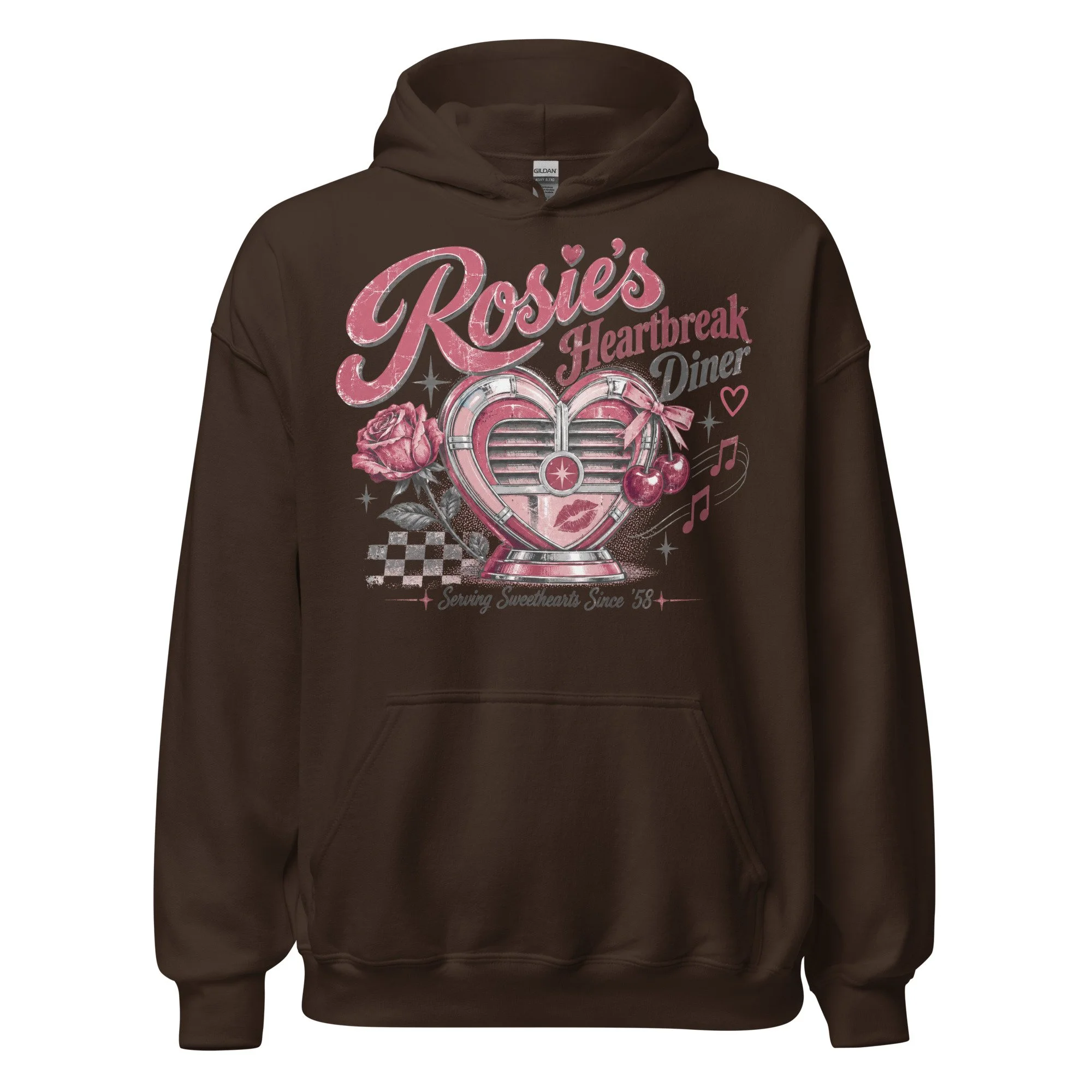 Retro music lover hoodie